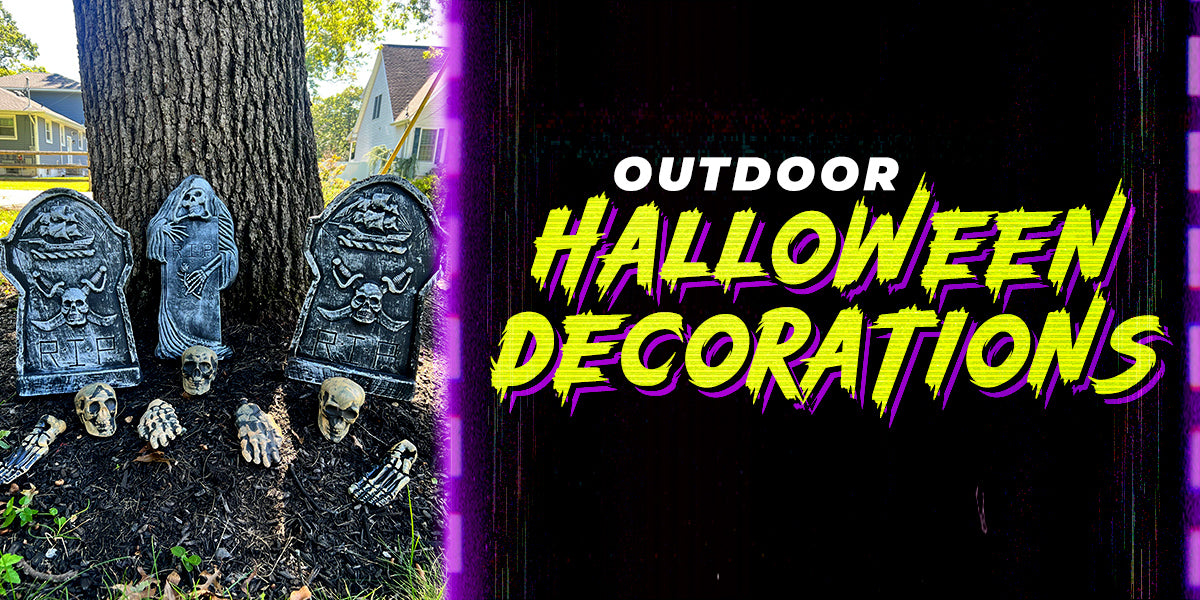Featured image for the Outdoor Halloween Decorations blog post.