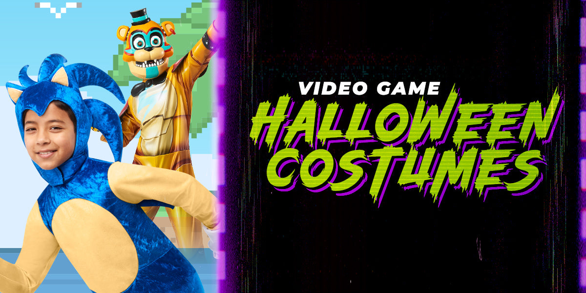 Featured image for the Video Game Halloween Costumes blog post.