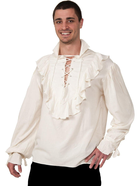 Adult Ecru Pirate Shirt Costume