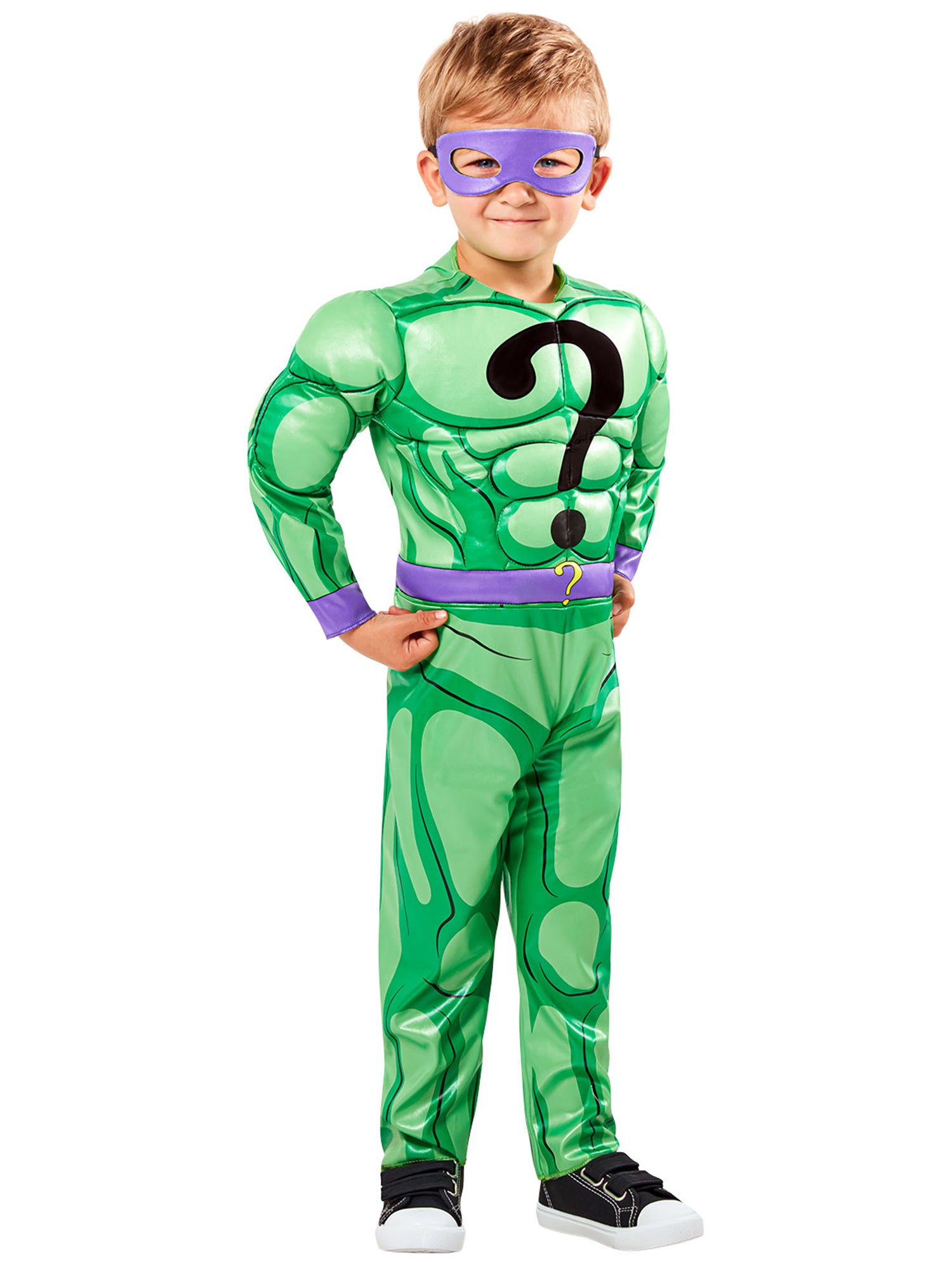 Batman Riddler Costume for Toddlers - costumes.com