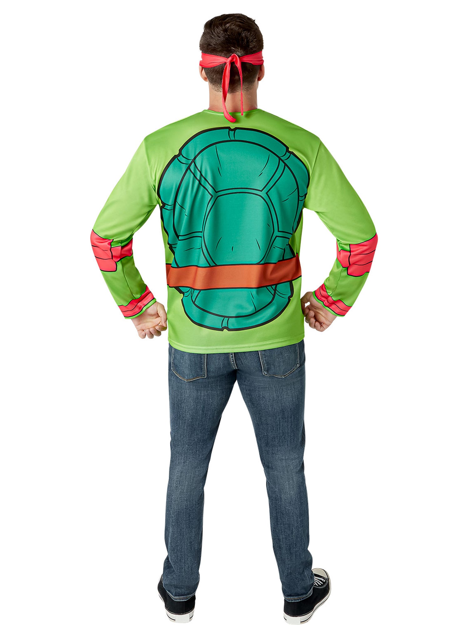 Men's Teenage Mutant Ninja Turtles Classic Raphael Costume Top and Mask - costumes.com