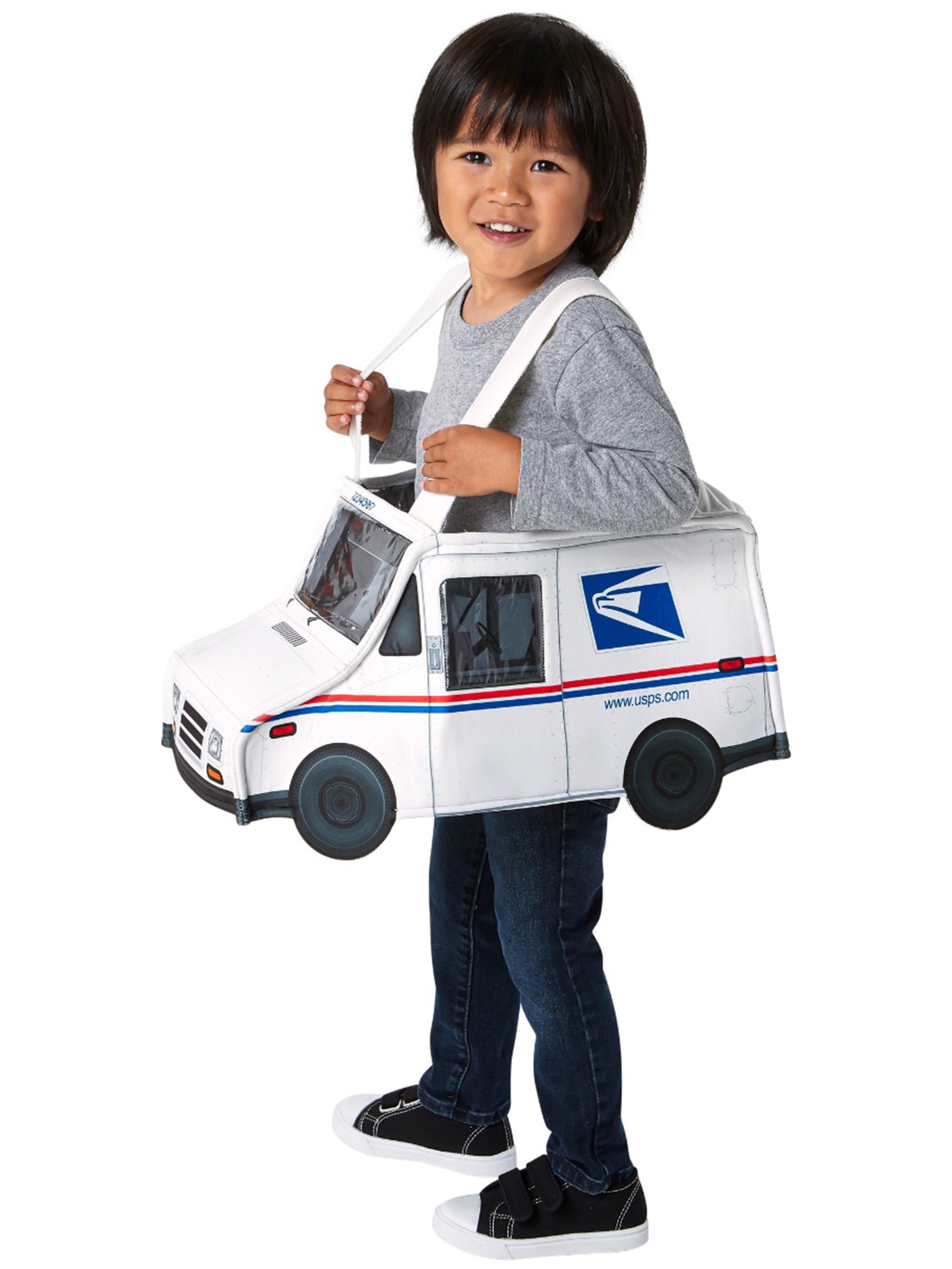 USPS Postal Truck Costume for Toddlers - costumes.com