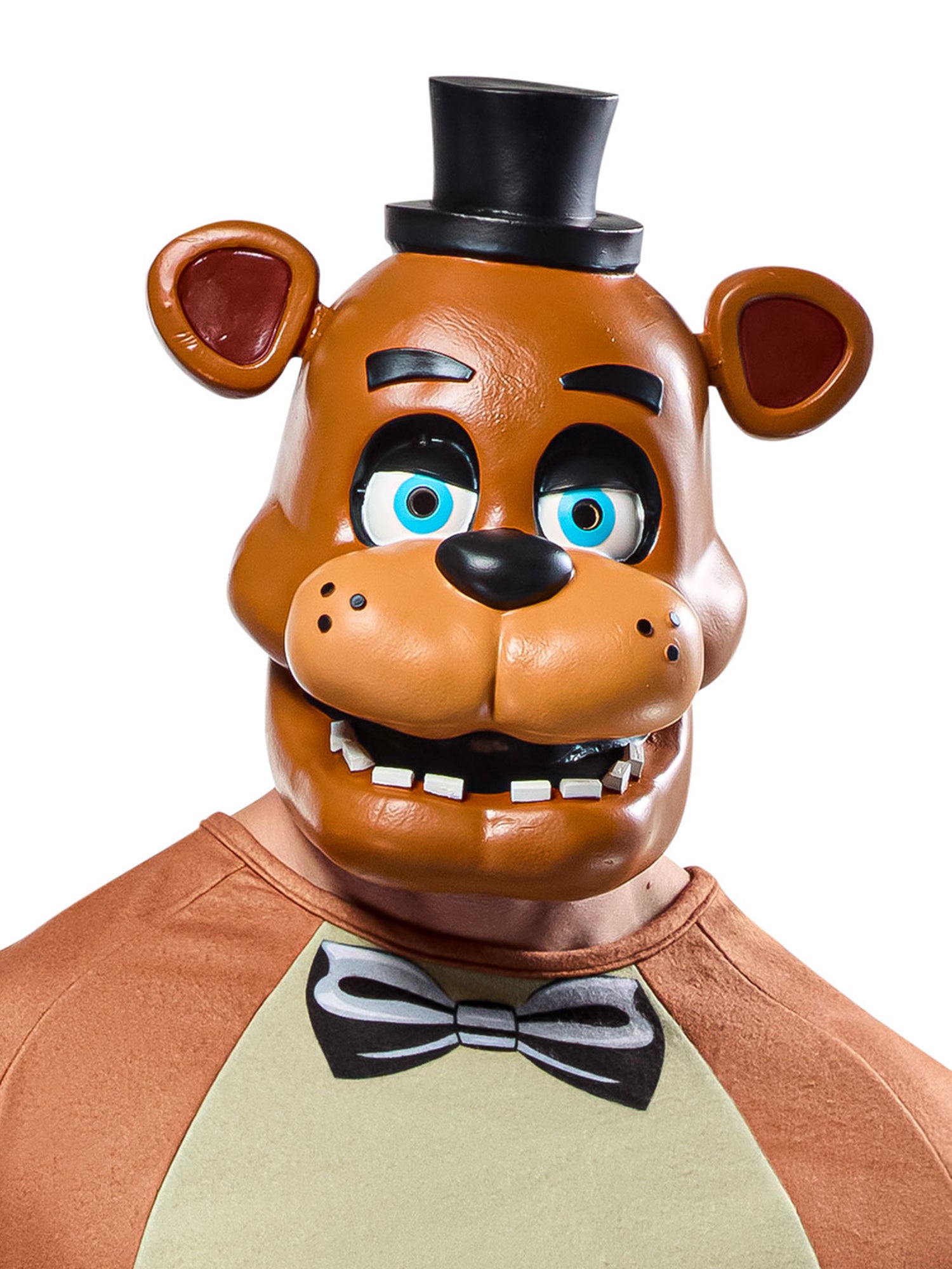 Adult Five Nights At Freddy's Freddy Overhead Latex Mask - costumes.com