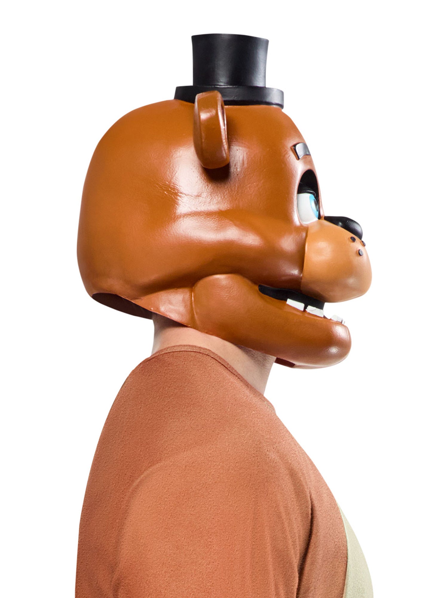 Adult Five Nights At Freddy's Freddy Overhead Latex Mask - costumes.com