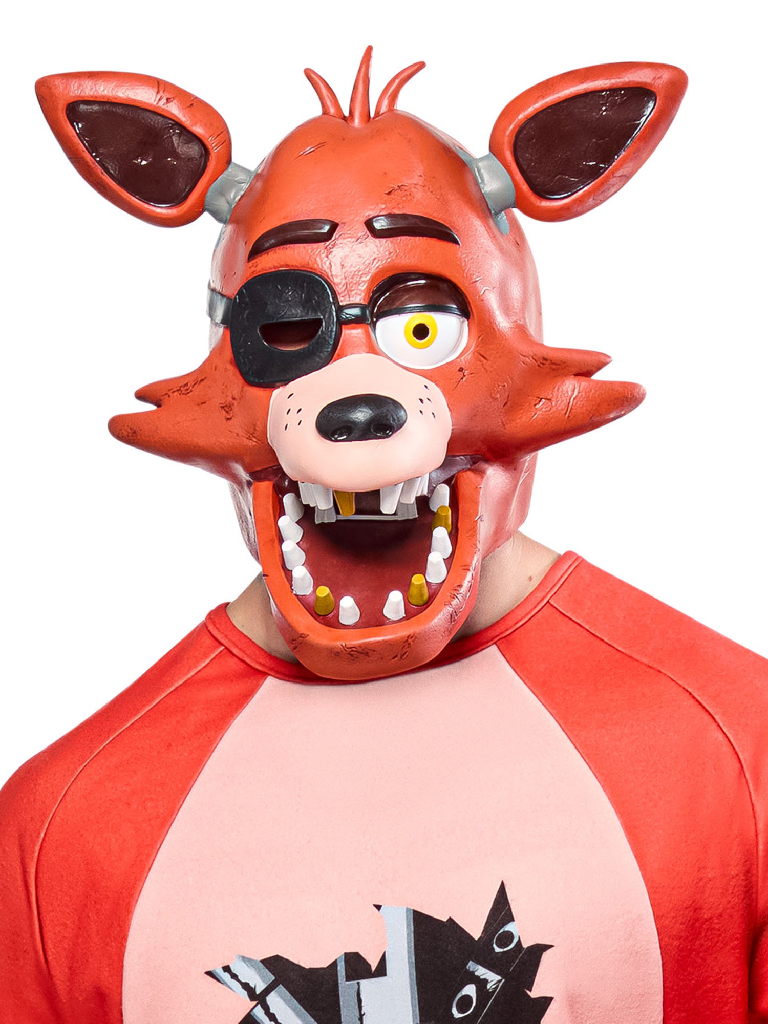 Adult Five Nights At Freddy's Foxy Overhead Latex Mask - costumes.com