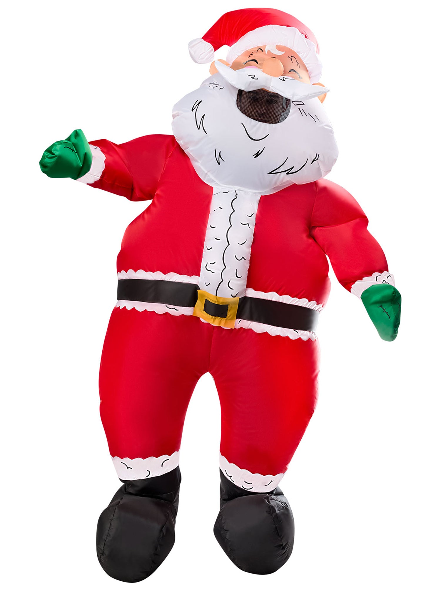Wicked Costumes Inflatable Santa Claus Adult Fancy Dress Costume main image 1