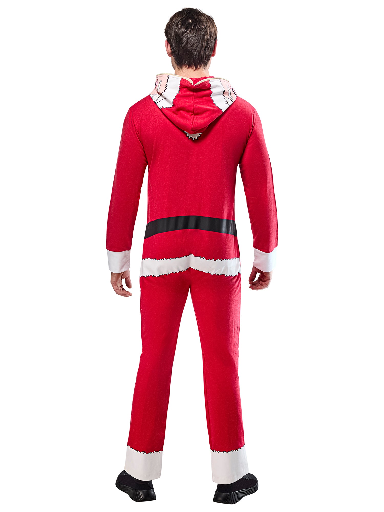 Adult Santa Claus Zipsters Hooded Costume - costumes.com