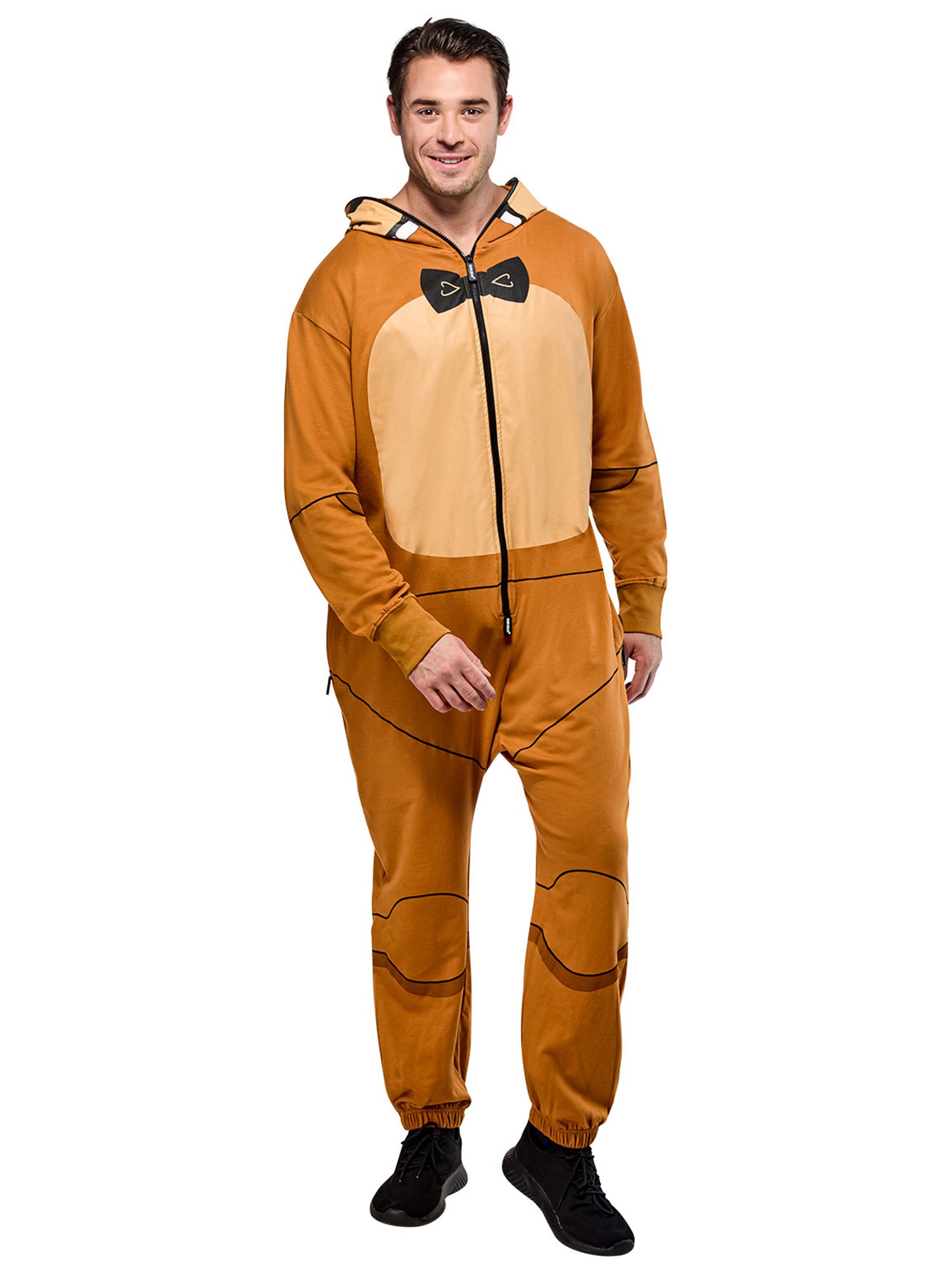 Adult Five Nights at Freddy's Freddy Fazbear Zipsters Hooded Costume - costumes.com