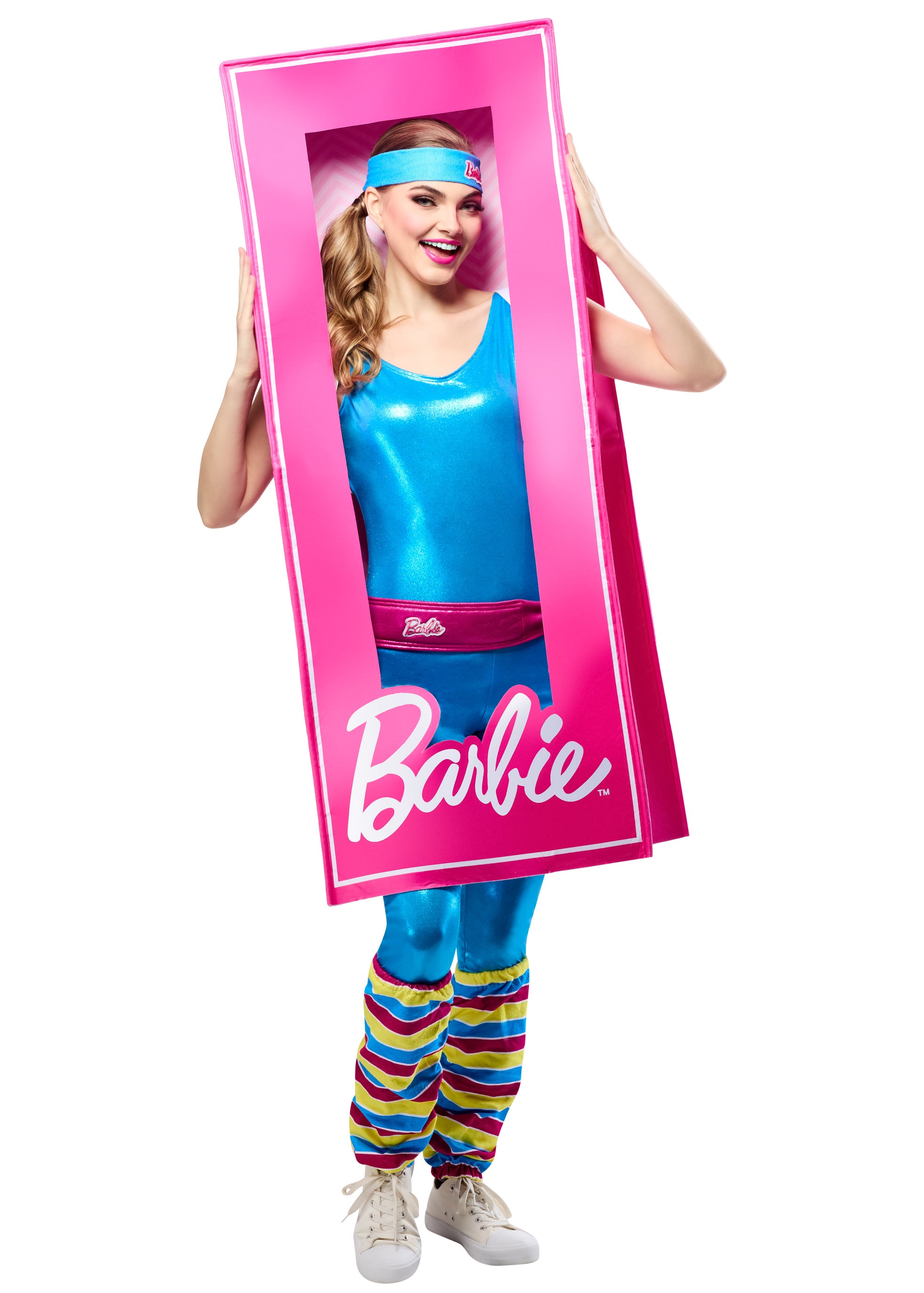 Women's Barbie Classic Life-Size Doll Box Costume - costumes.com