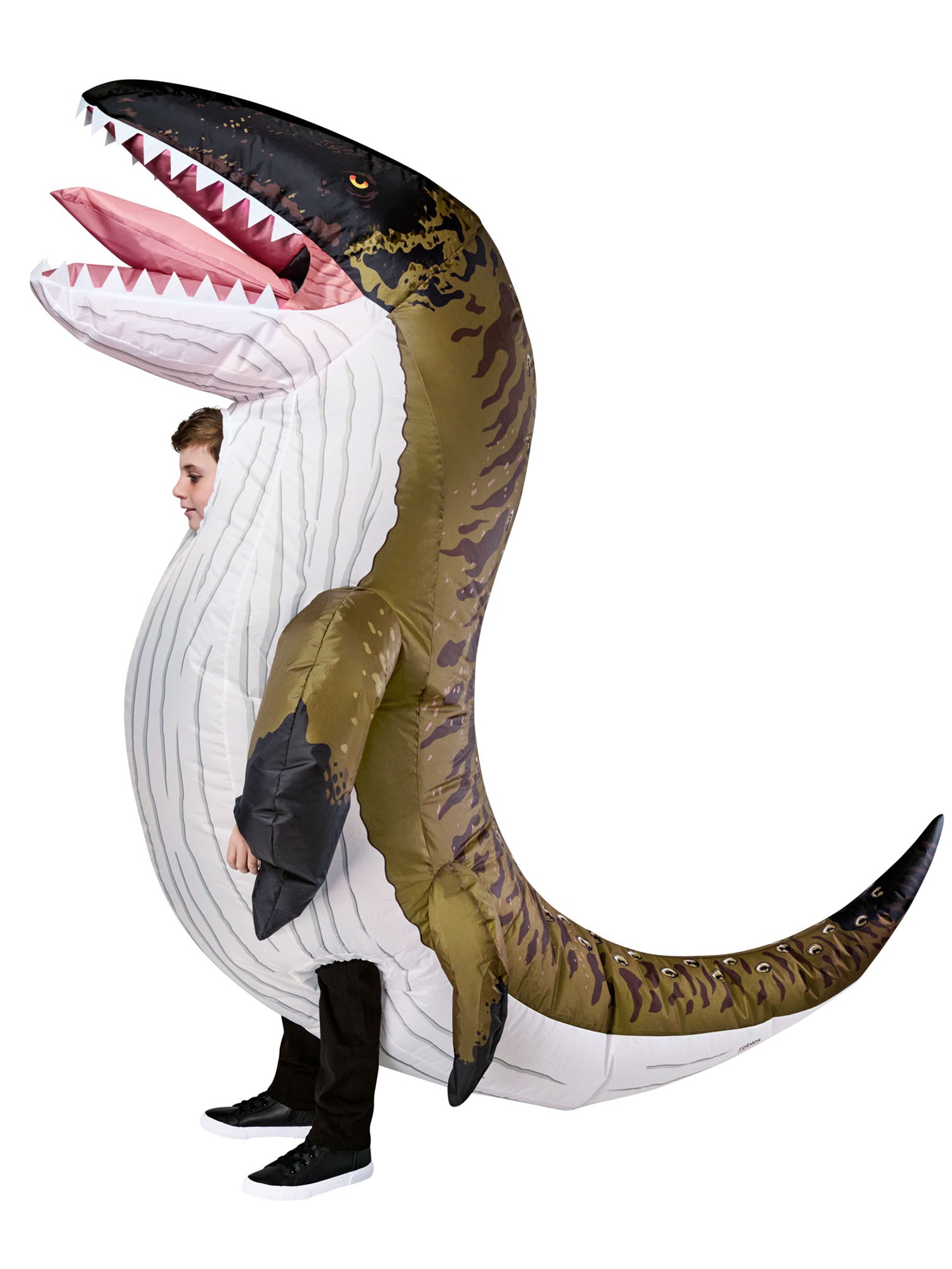Kids' Jurassic World Rebirth Mosasaurus Inflatable Costume - costumes.com