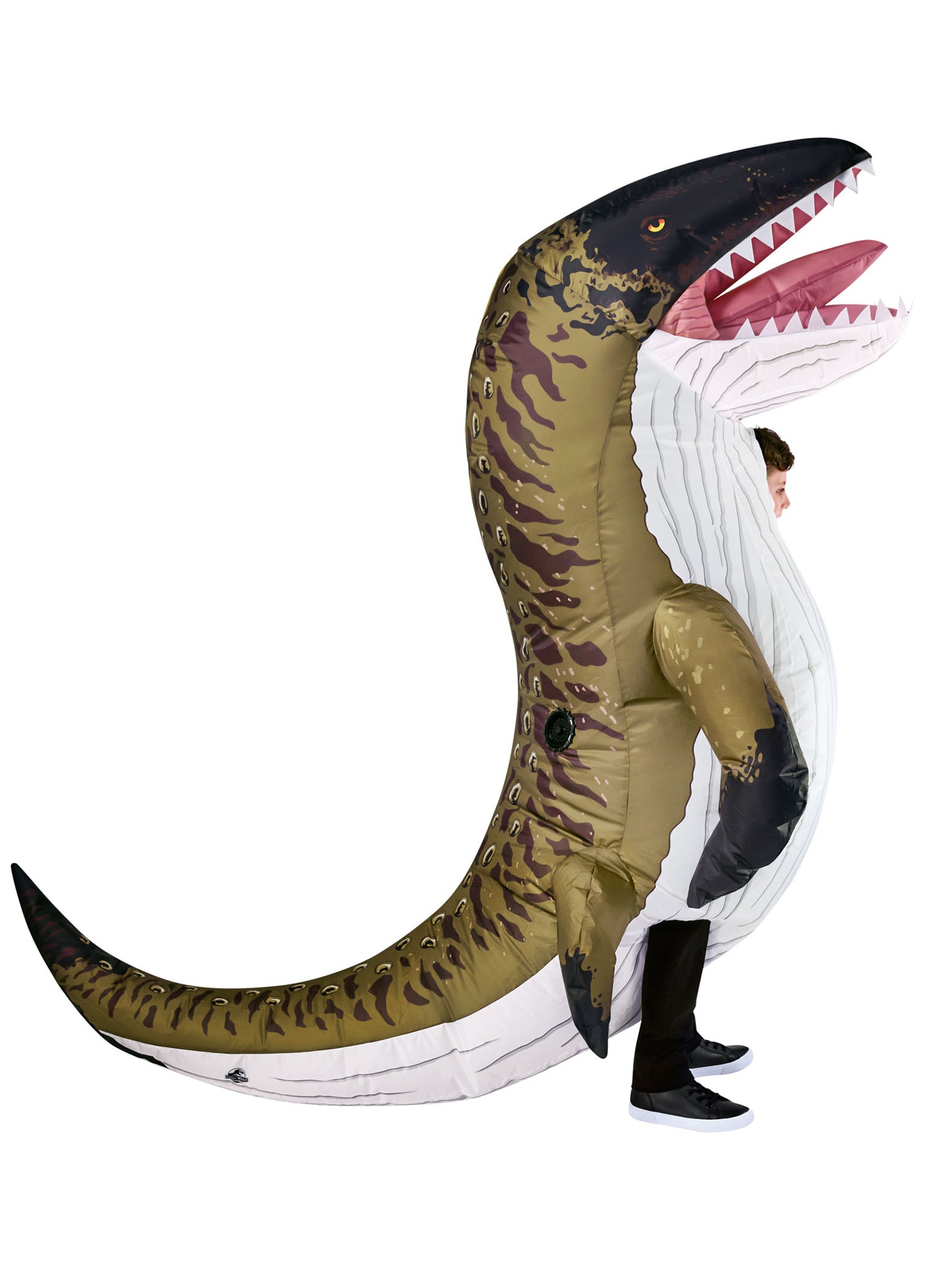 Kids' Jurassic World Rebirth Mosasaurus Inflatable Costume - costumes.com