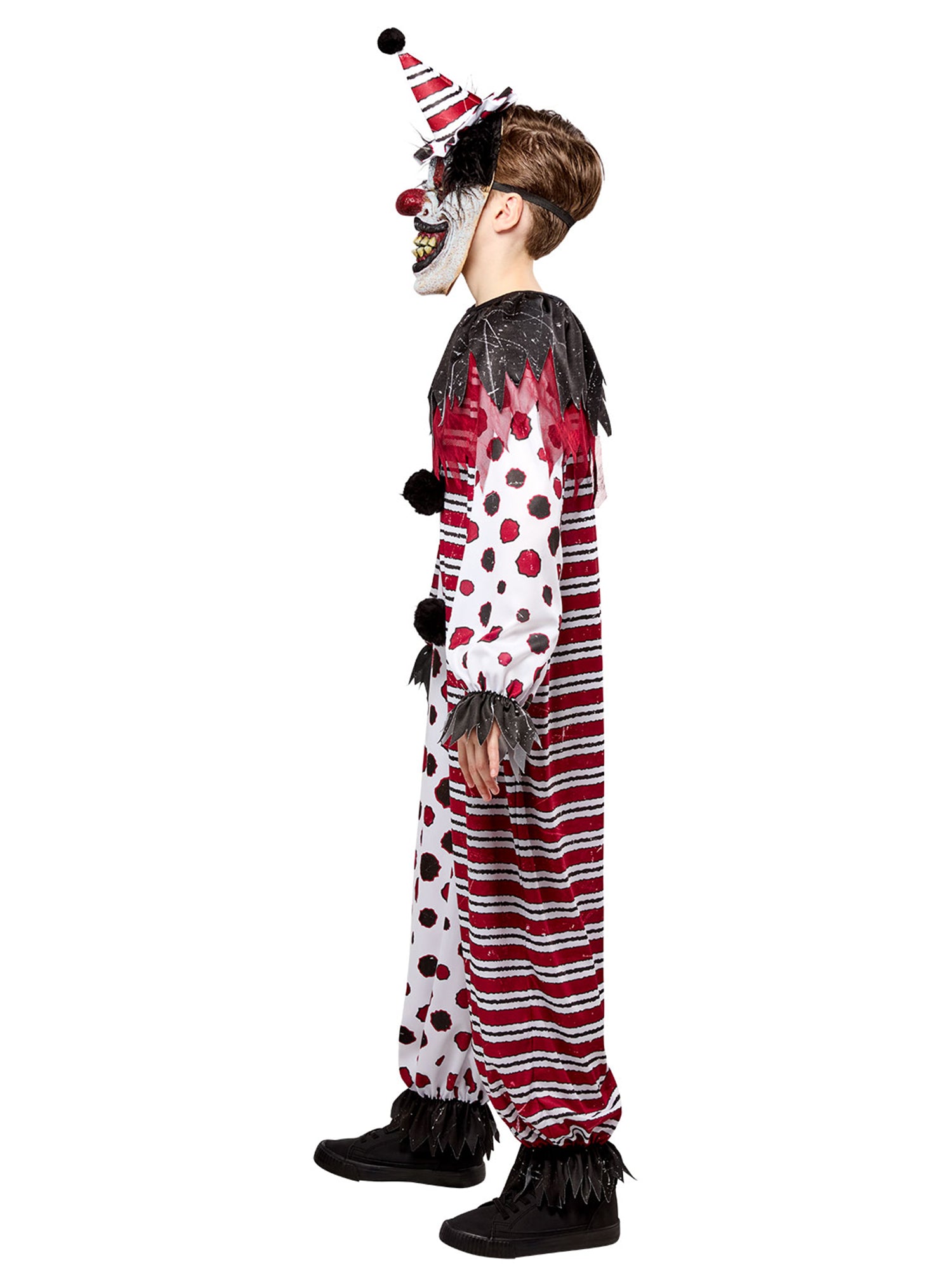 Boys' Creepy Clown Costume with Mask - costumes.com