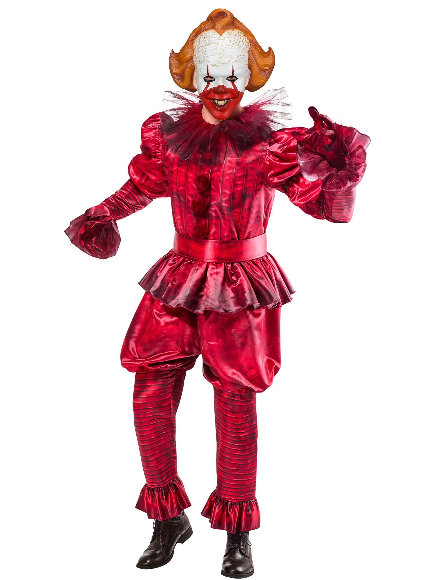 Men's It: Welcome to Derry Bloody Pennywise Costume - Deluxe - costumes.com