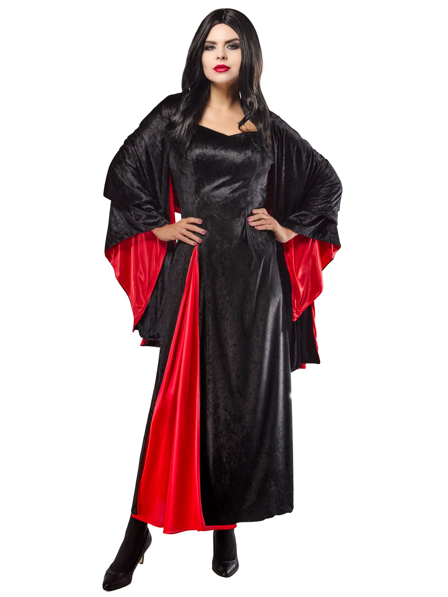 white christmas dresses Women's Wednesday Morticia Addams Dress