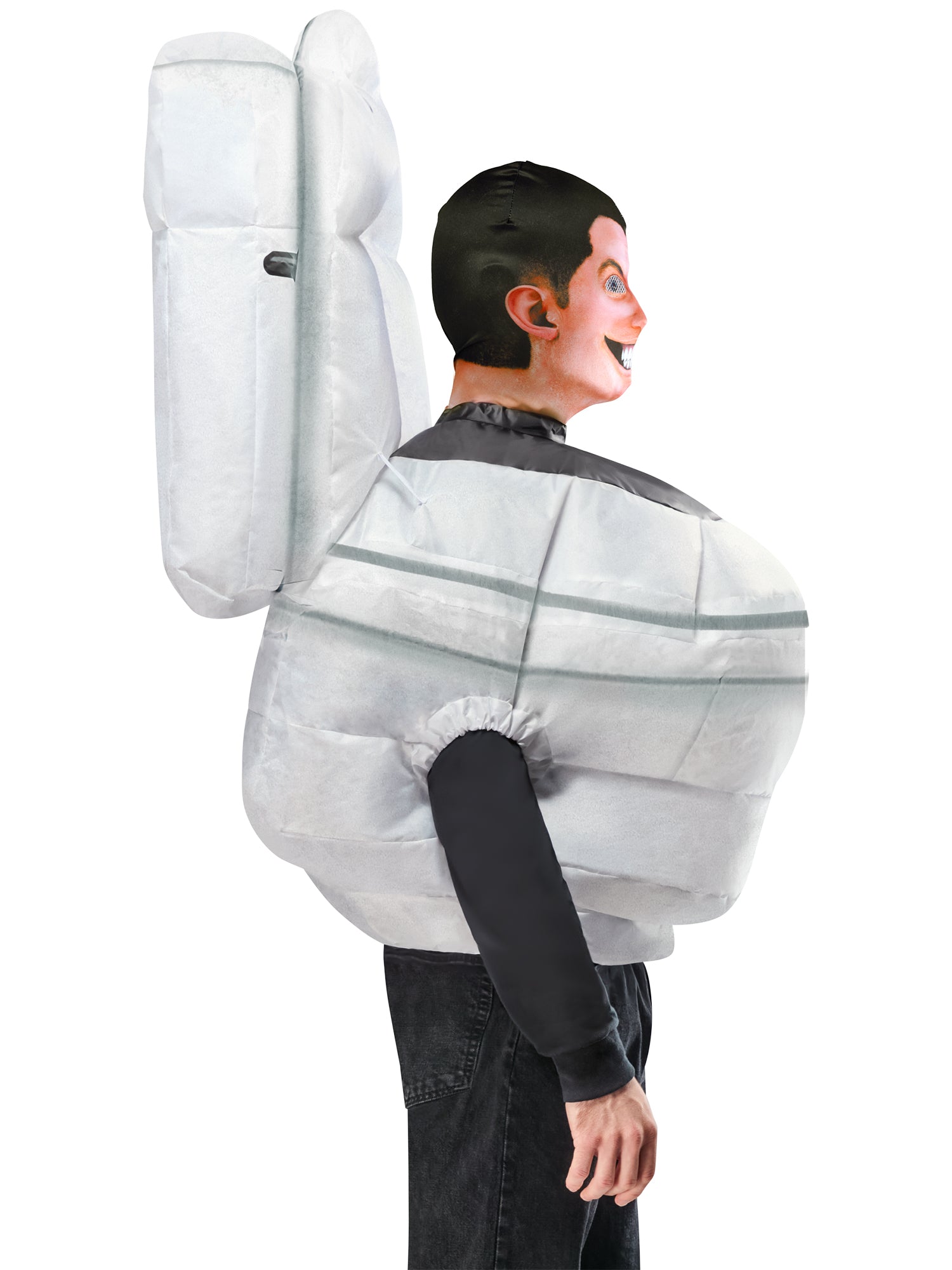 Adult Skibidi Toilet Inflatable Costume with Mask - costumes.com