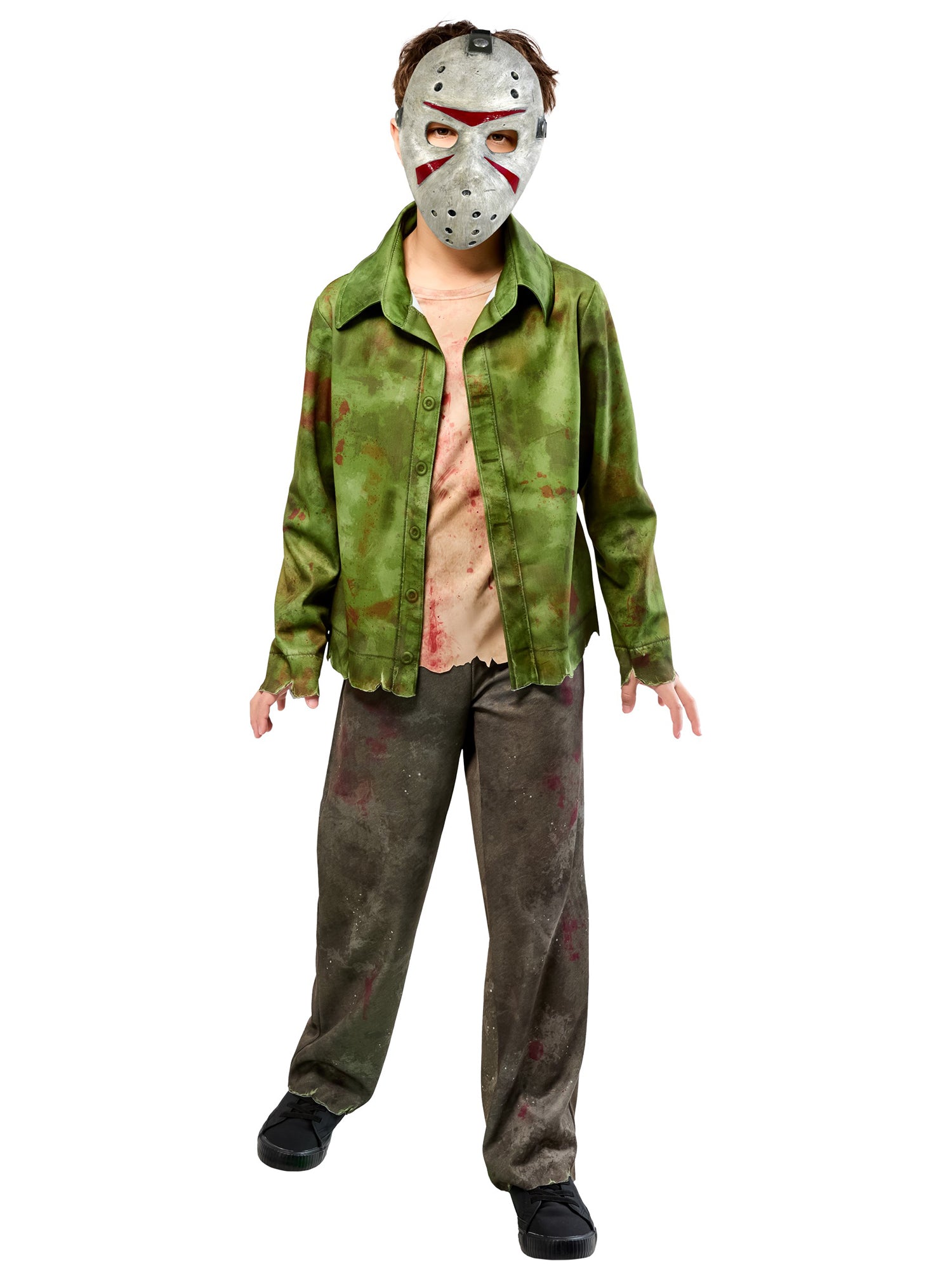 Boys' Friday the 13th Jason Voorhees Costume - Deluxe - costumes.com
