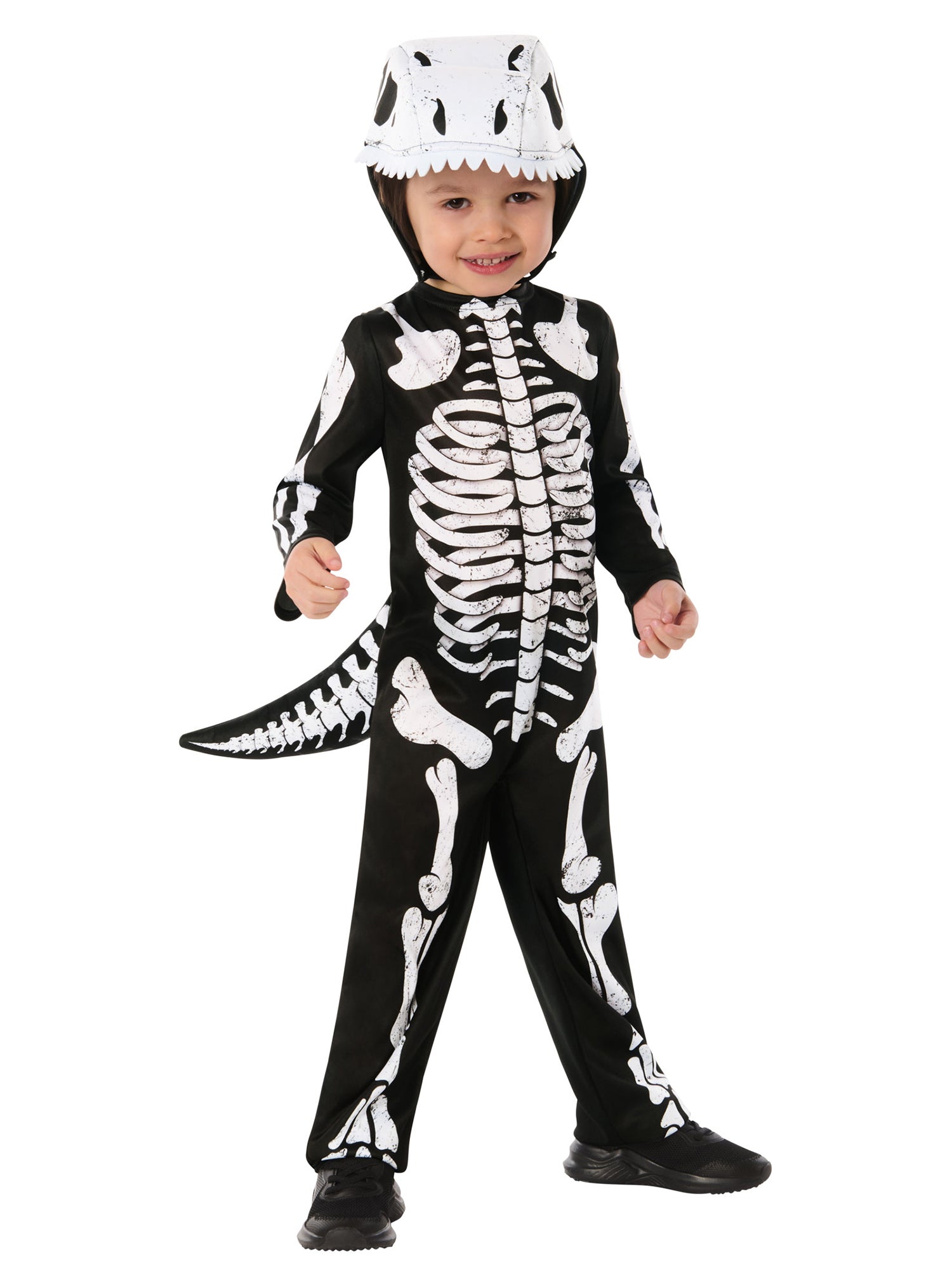 Dinosaur Skeleton Costume for Toddlers - costumes.com