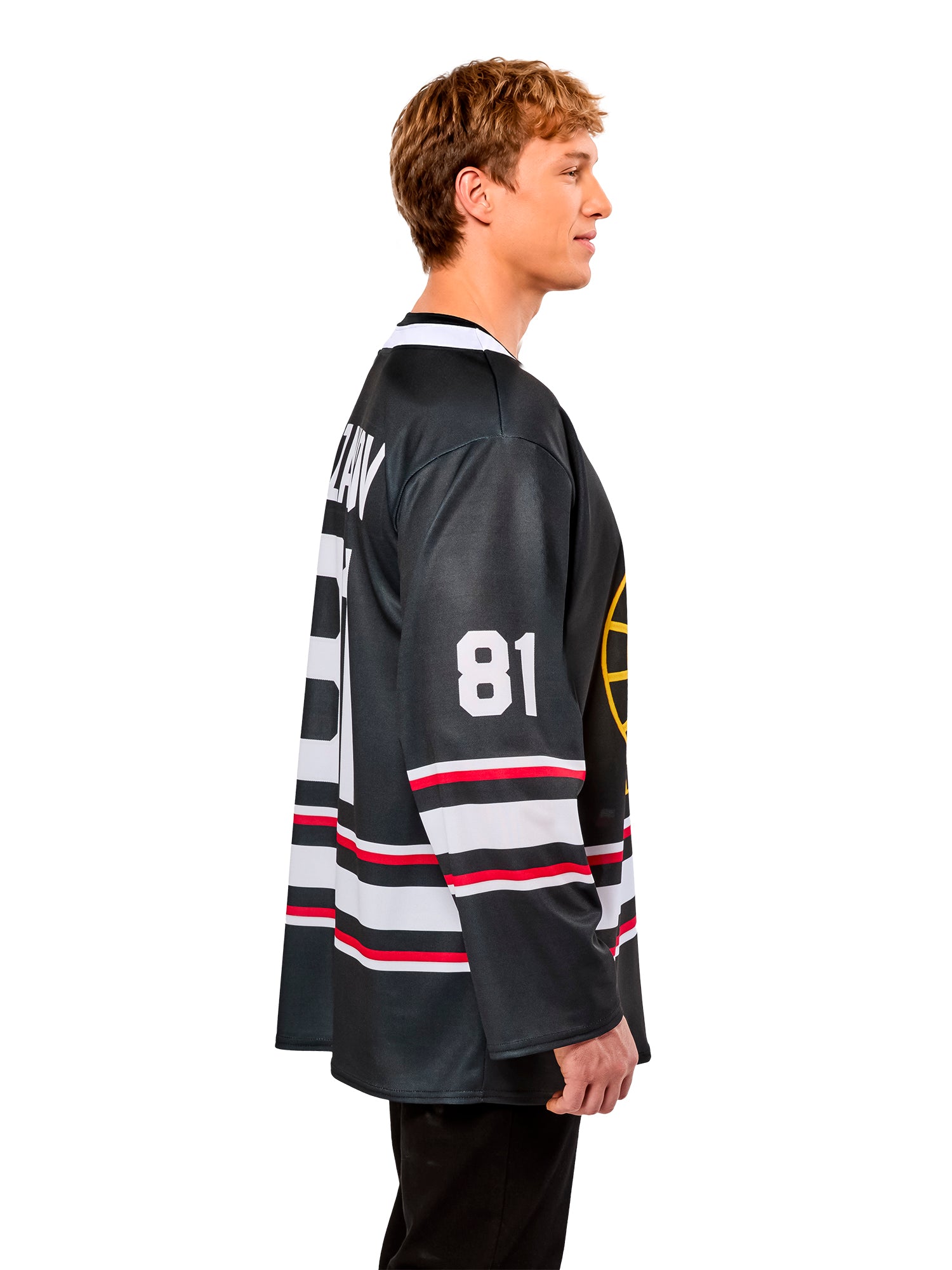 Men's Heated Rivalry Boston Raiders Ilya Rozanov Jersey (Pre-Order) - costumes.com