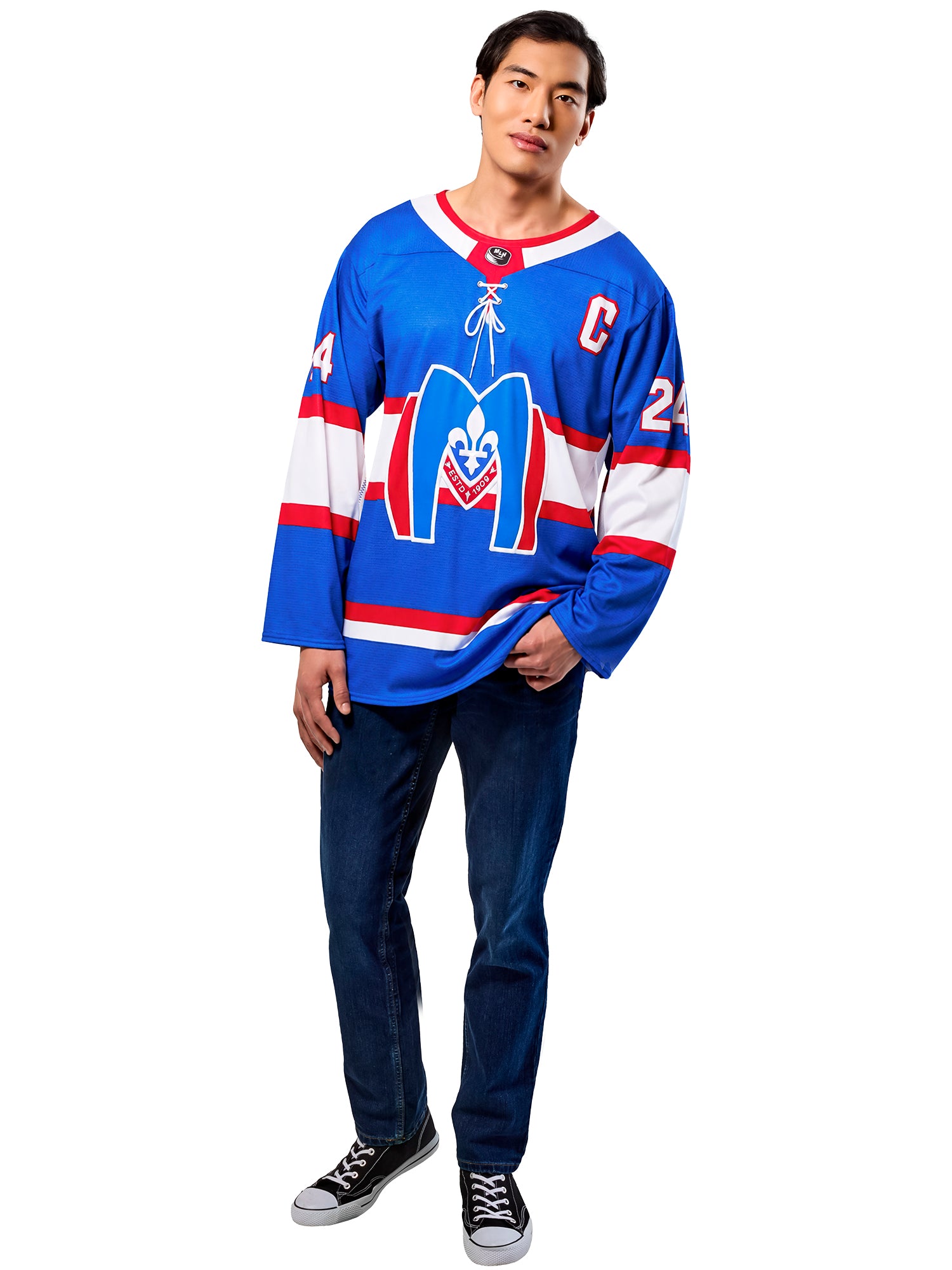 Men's Heated Rivalry Montreal Metros Shane Hollander Jersey (Pre-Order) - costumes.com