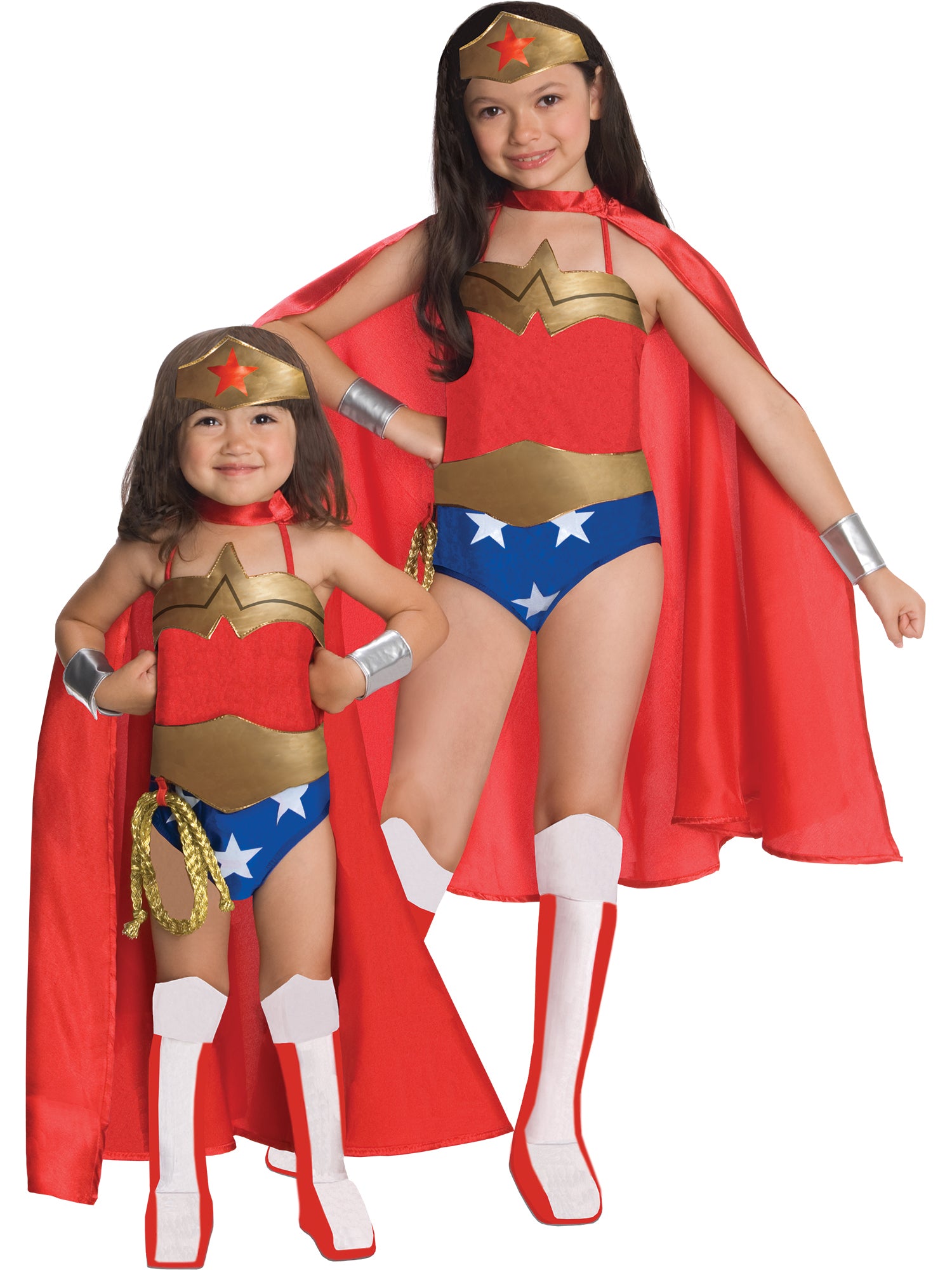 Girls' Classic Wonder Woman Costume - Deluxe - costumes.com