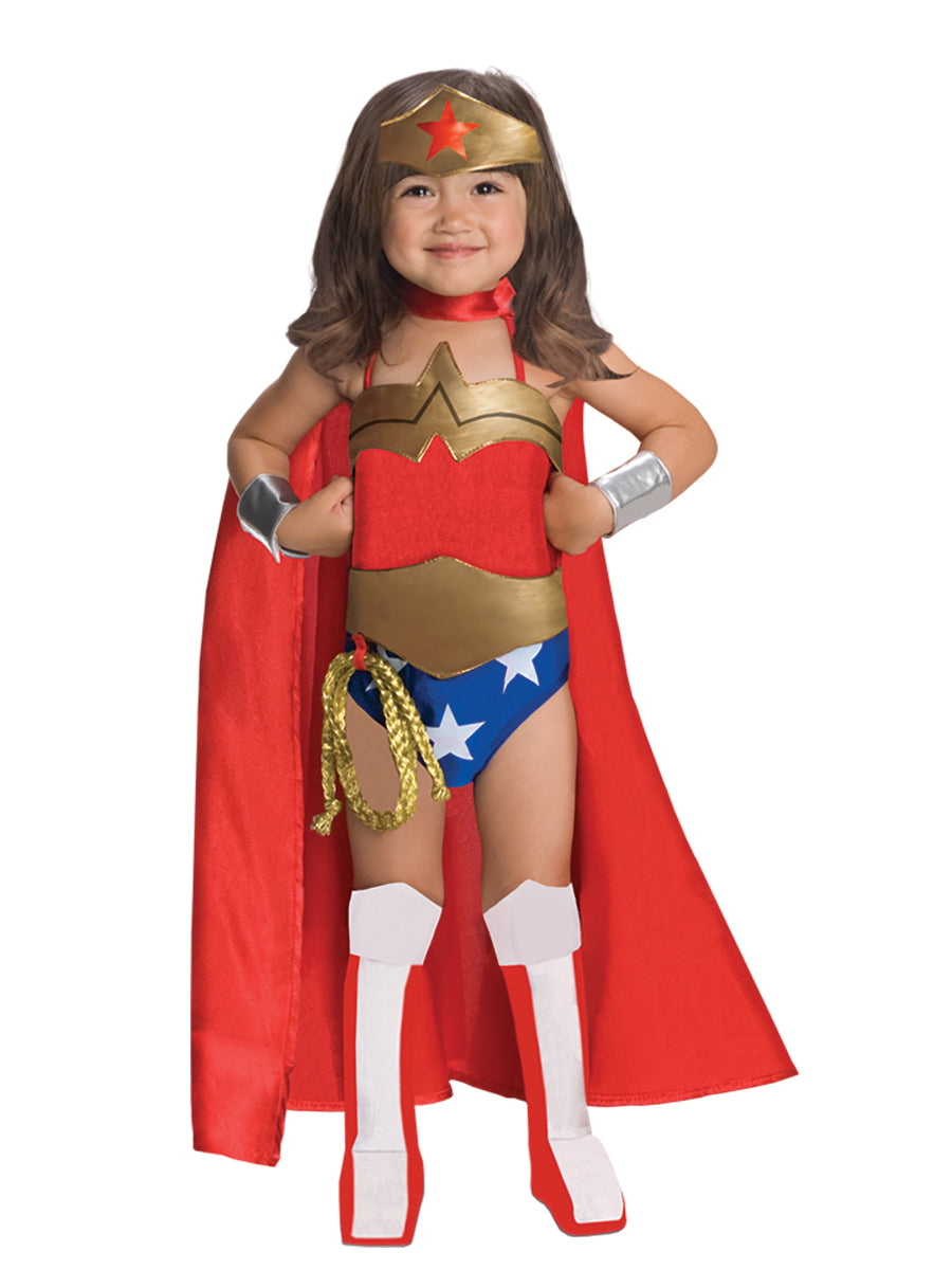 Girls' Classic Wonder Woman Costume - Deluxe - costumes.com