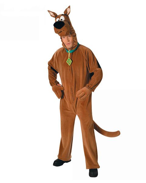 Adult Scooby-Doo Jumpsuit with Hood - Deluxe - costumes.com