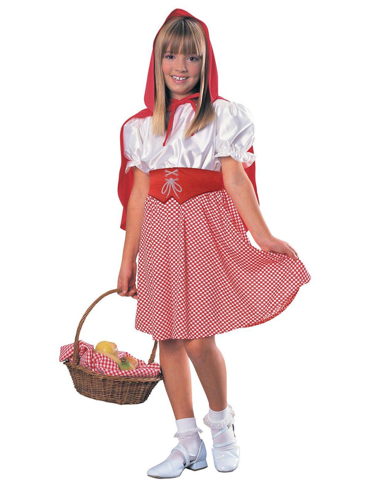 Girl's Classic Red Riding Hood Costume - costumes.com