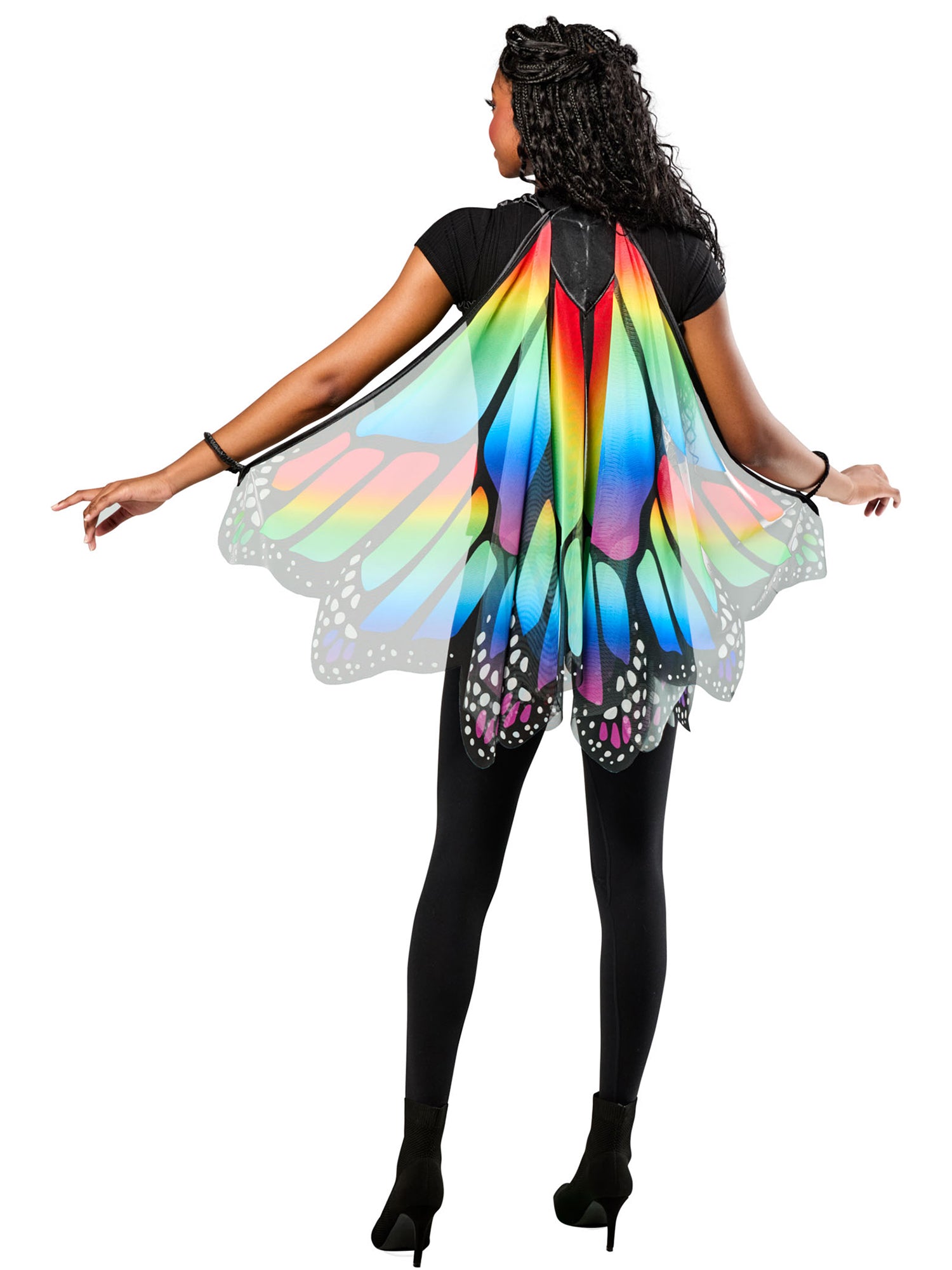 Women's Rainbow Monarch Butterfly Wings - costumes.com