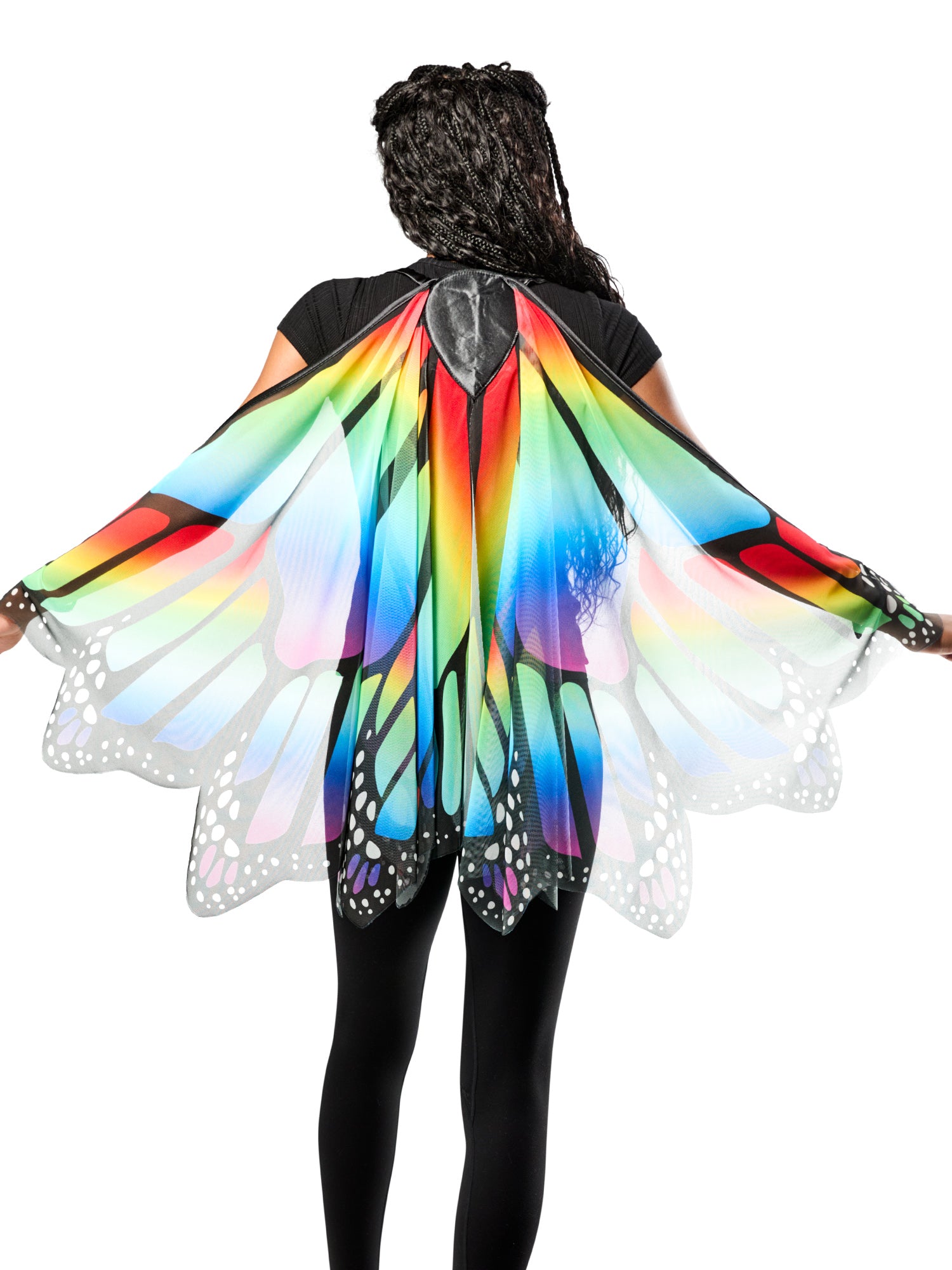 Women's Rainbow Monarch Butterfly Wings - costumes.com