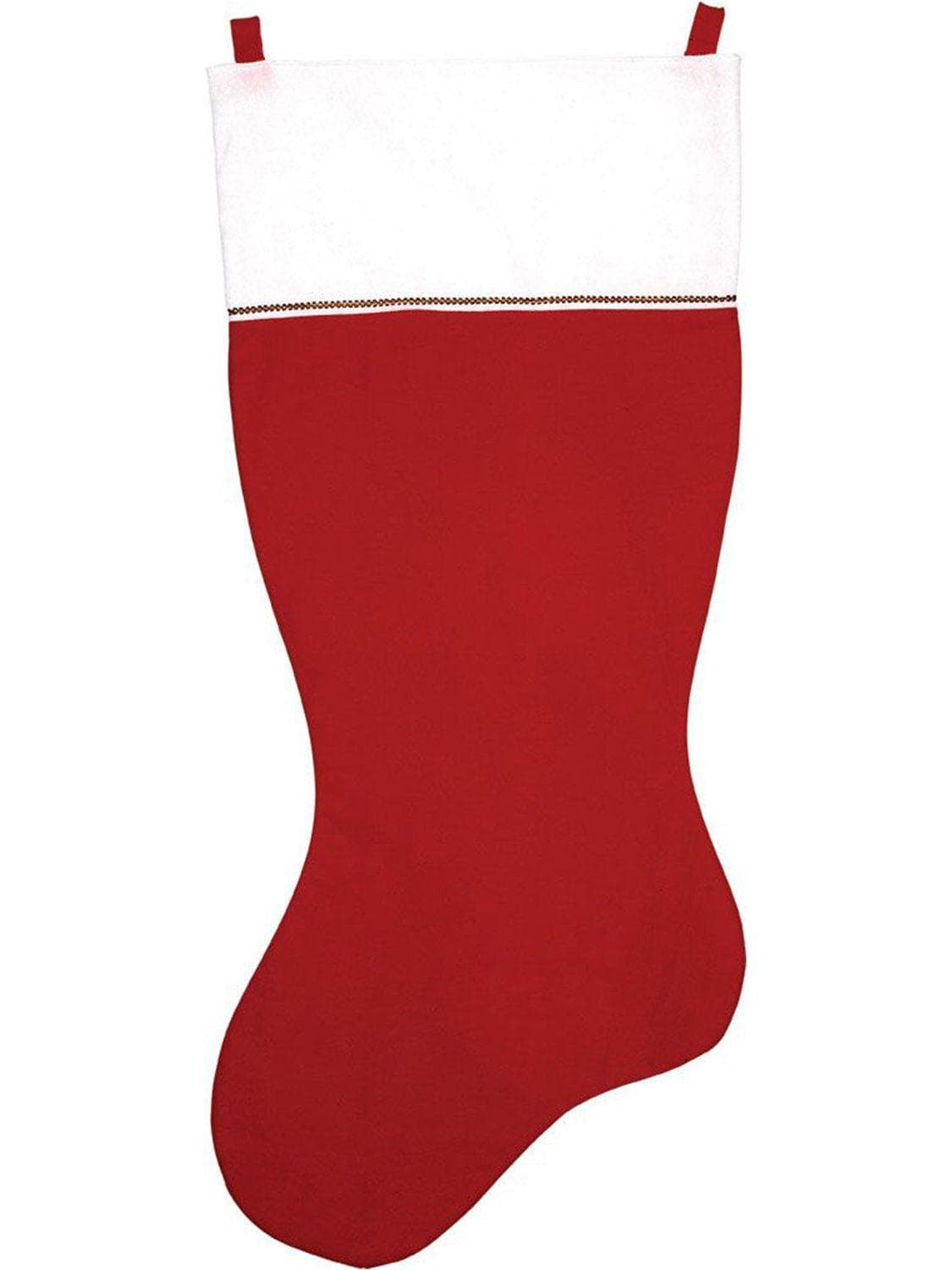 Jumbo 60-inch Classic Christmas Felt Stocking - costumes.com