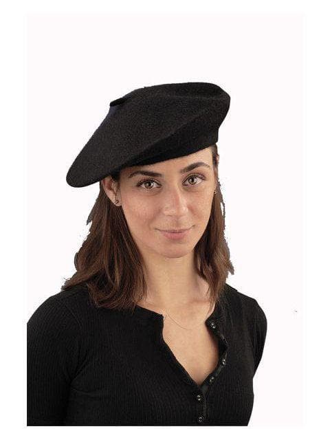 Adult Black Beret - costumes.com