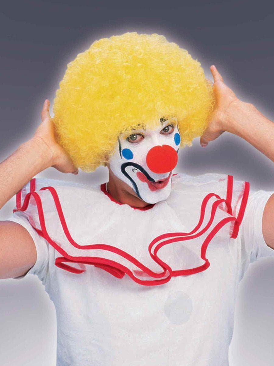 Yellow Afro Wig - costumes.com