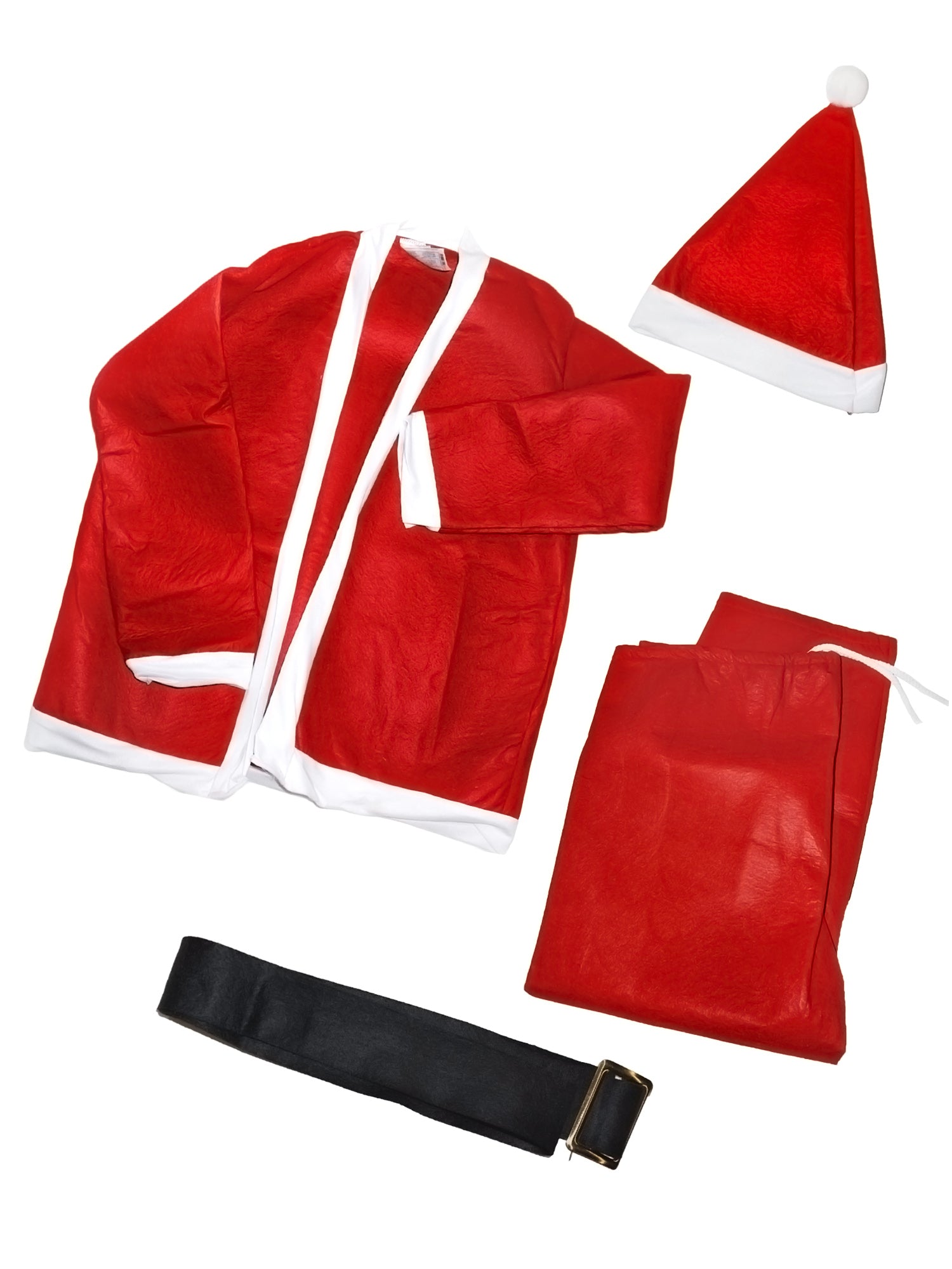 Adult Flannel Santa Suit Costume - costumes.com