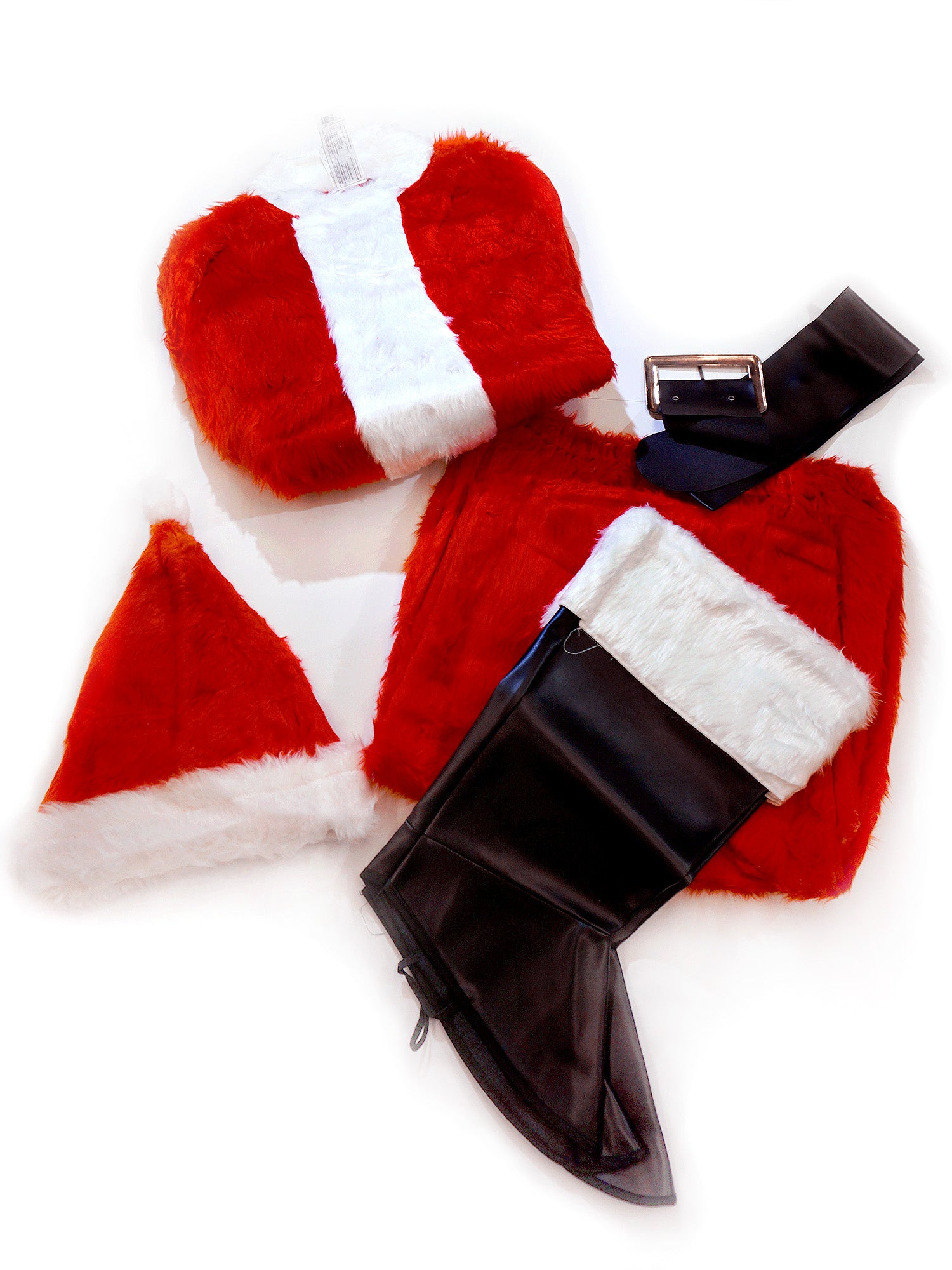 Adult Regal Plush Santa Suit with Wig & Beard Costume - STD Size - costumes.com