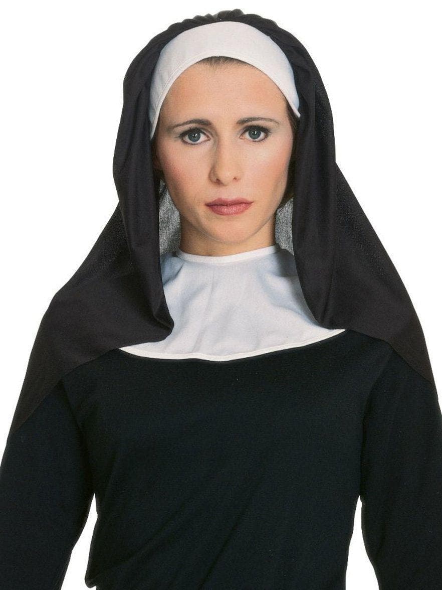 Women's Nun Headpiece and Collar - costumes.com