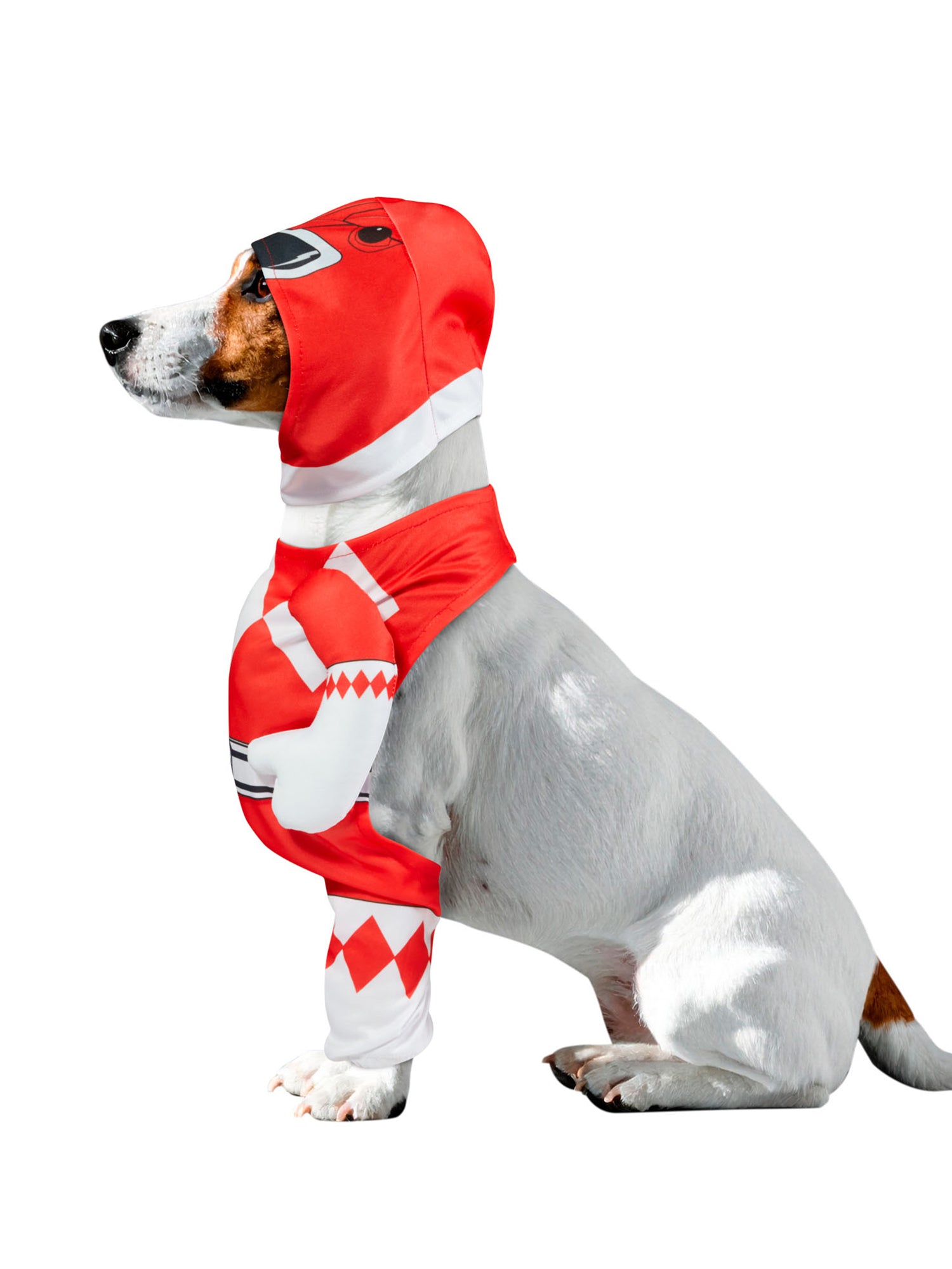 Mighty Morphin Red Power Rangers Walking Pet Costume - costumes.com