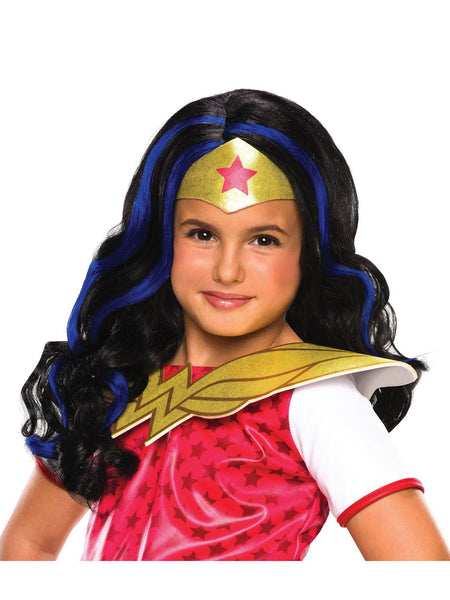 Girls' DC Superhero Girls Wonder Woman Wig