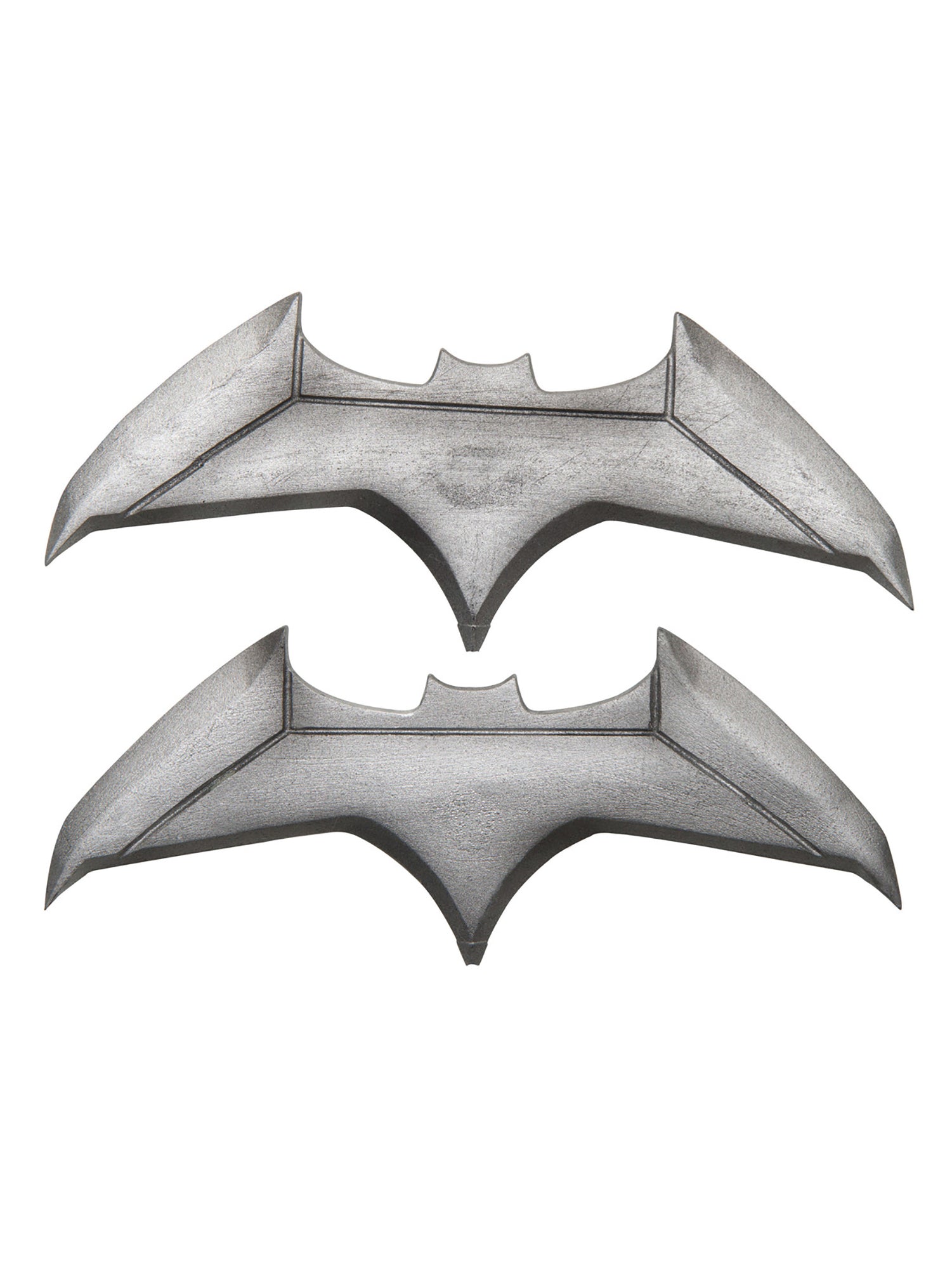 Adult Silver Justice League Batman Batarangs - costumes.com