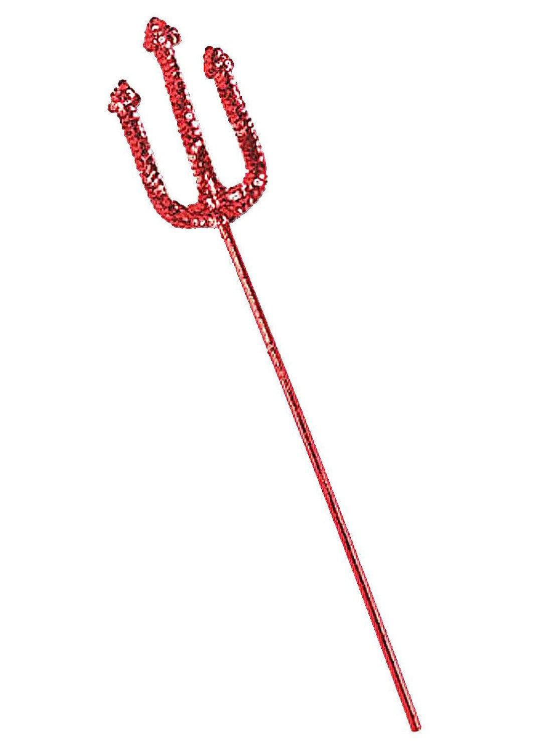 Adult Red Sequin Pitchfork - costumes.com