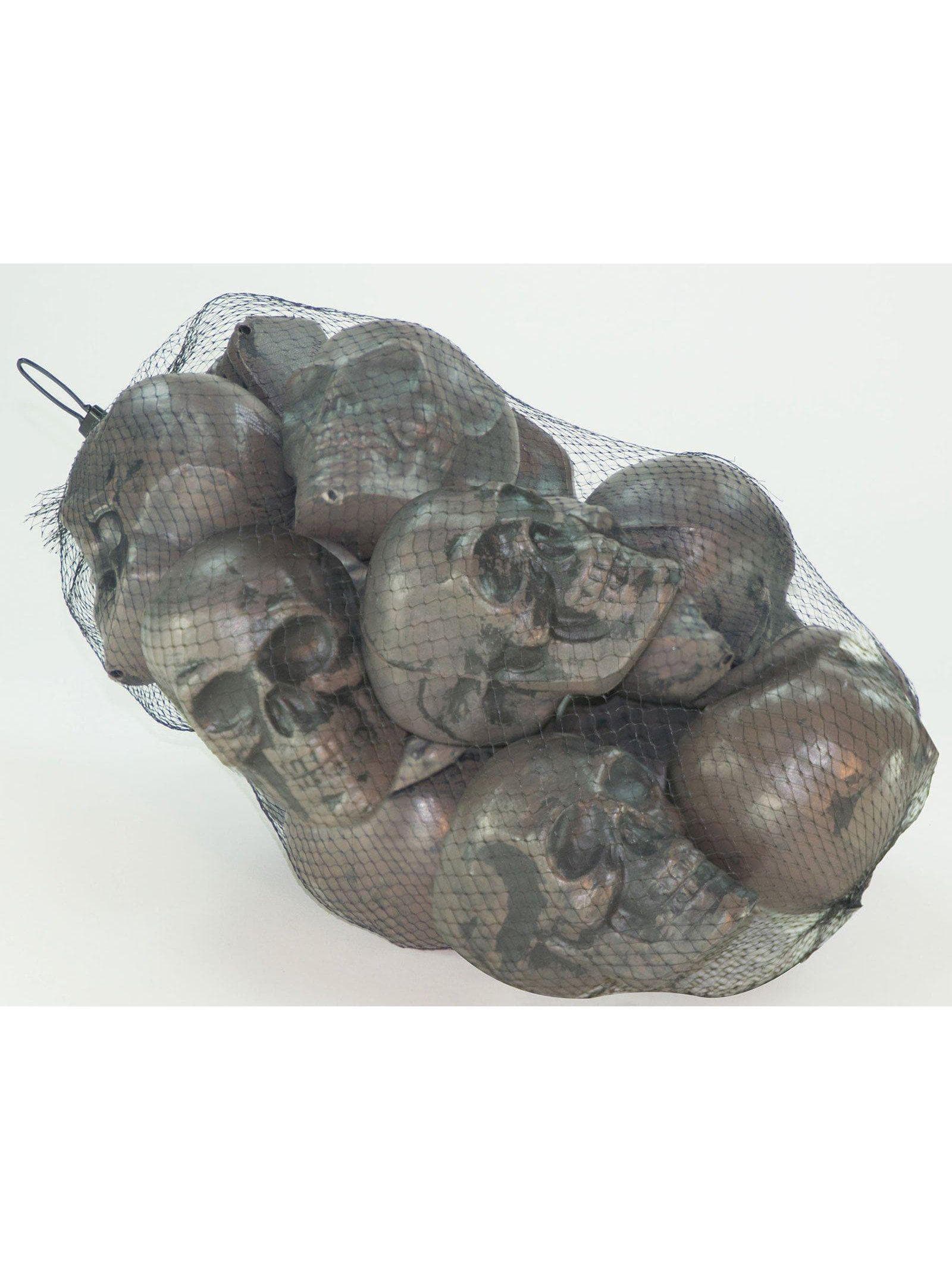 12 Piece Set of Small Skulls - costumes.com