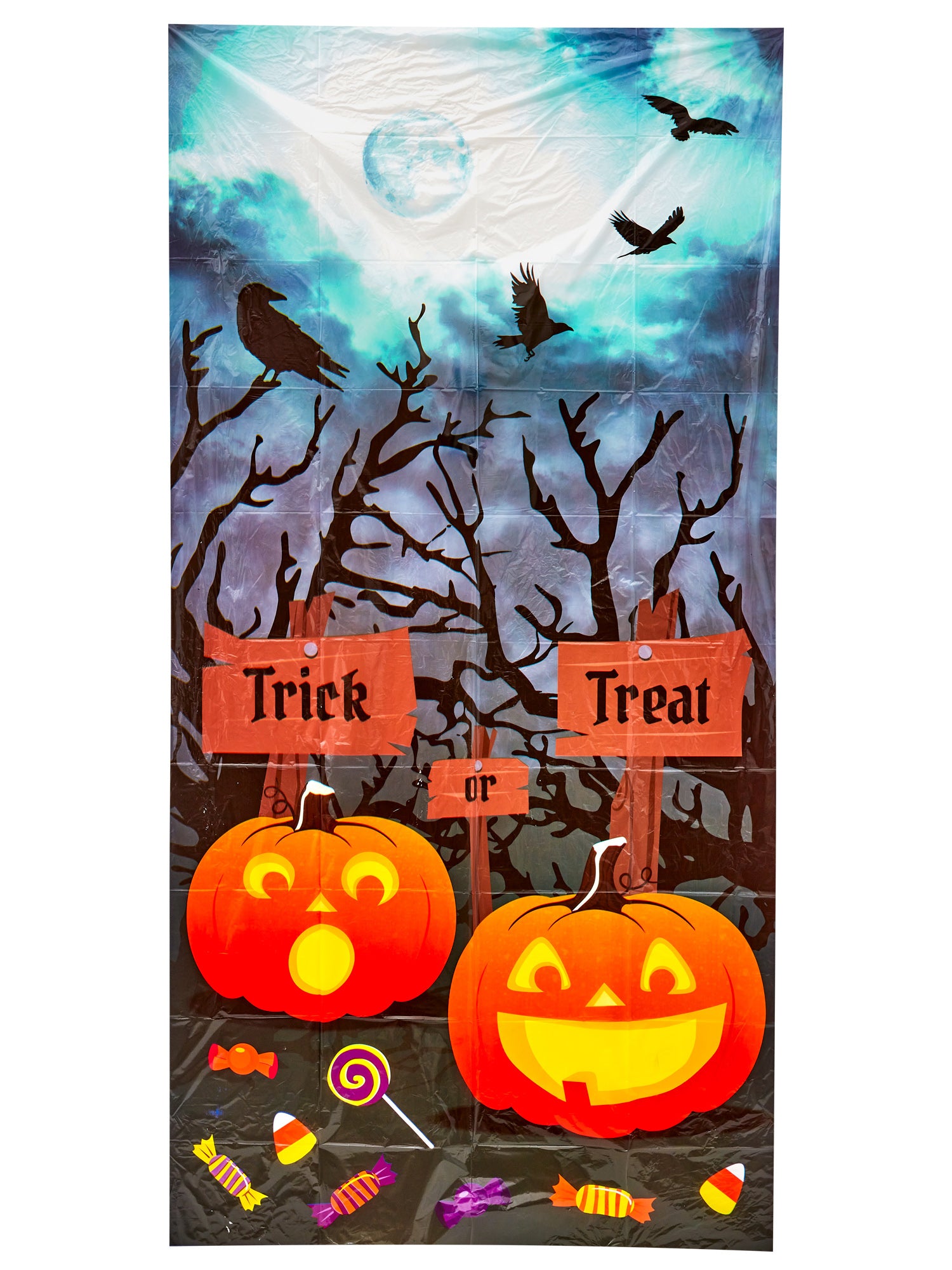 Trick or Treat Halloween Door Cover Decoration - costumes.com