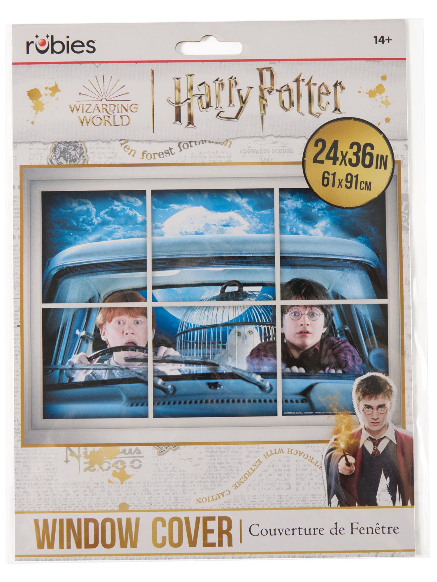 Harry Potter and Ron Weasley Window Cover Decoration - costumes.com