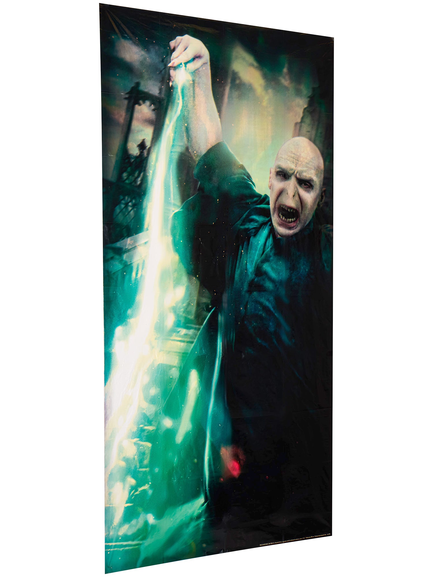 60-inch Harry Potter Voldemort Front Door Cover Decoration - costumes.com