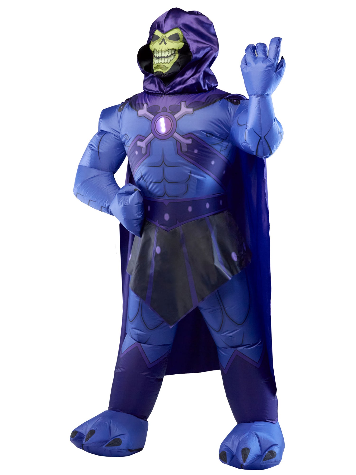 6 Foot Masters of the Universe Revelation Skeletor Halloween Inflatable Yard Decoration (PRE-ORDER) - costumes.com