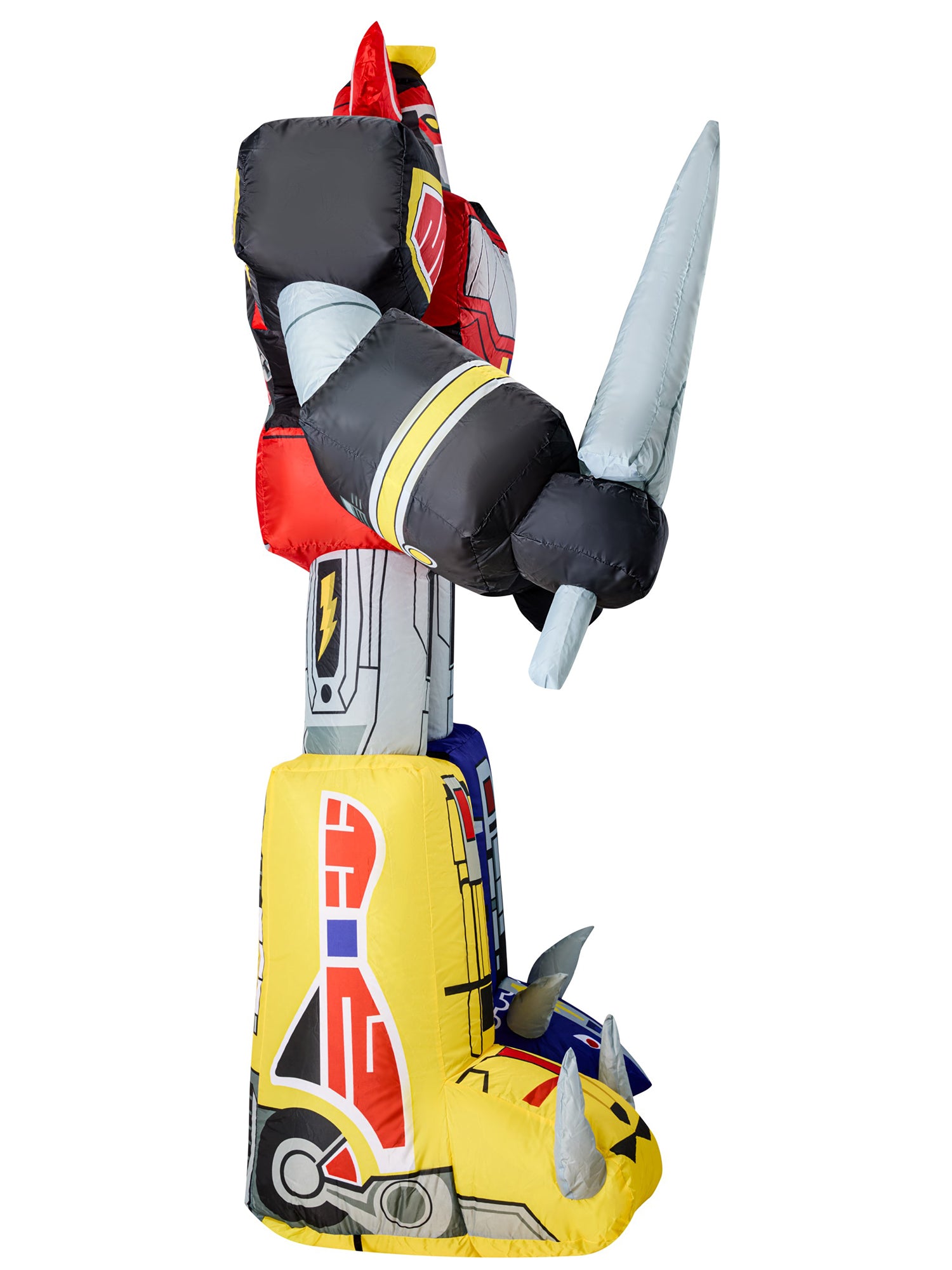 6 Foot Power Rangers Megazord Halloween Inflatable Lawn Decoration - costumes.com