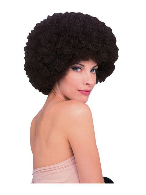 Adult Jumbo Curl Brown Wig - costumes.com