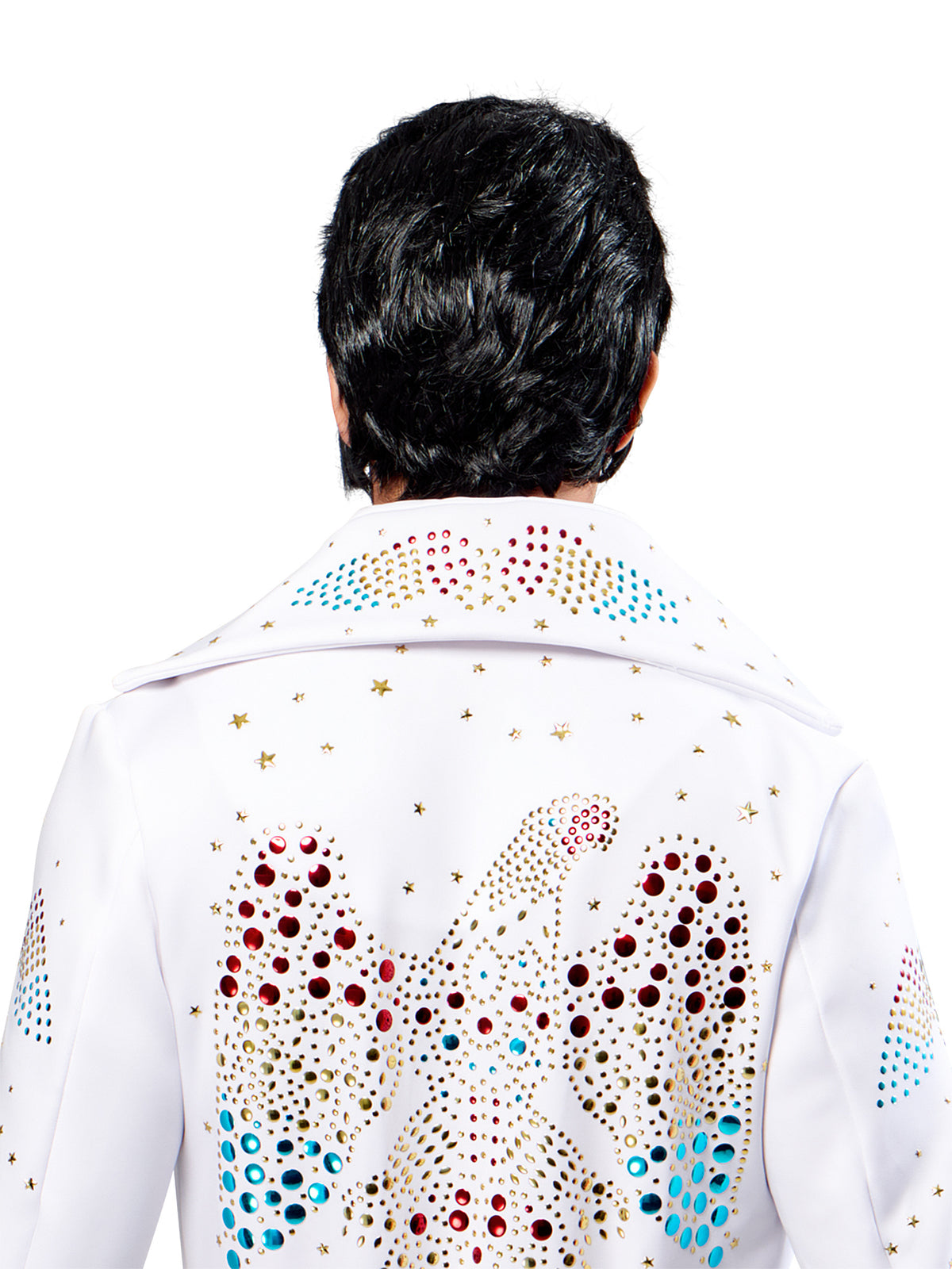 Men's Black Elvis Wig - Deluxe - costumes.com