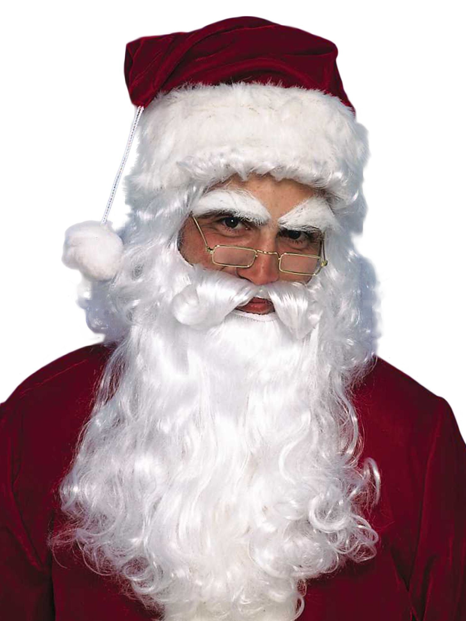 Economy Santa Wig And Beard Set - costumes.com