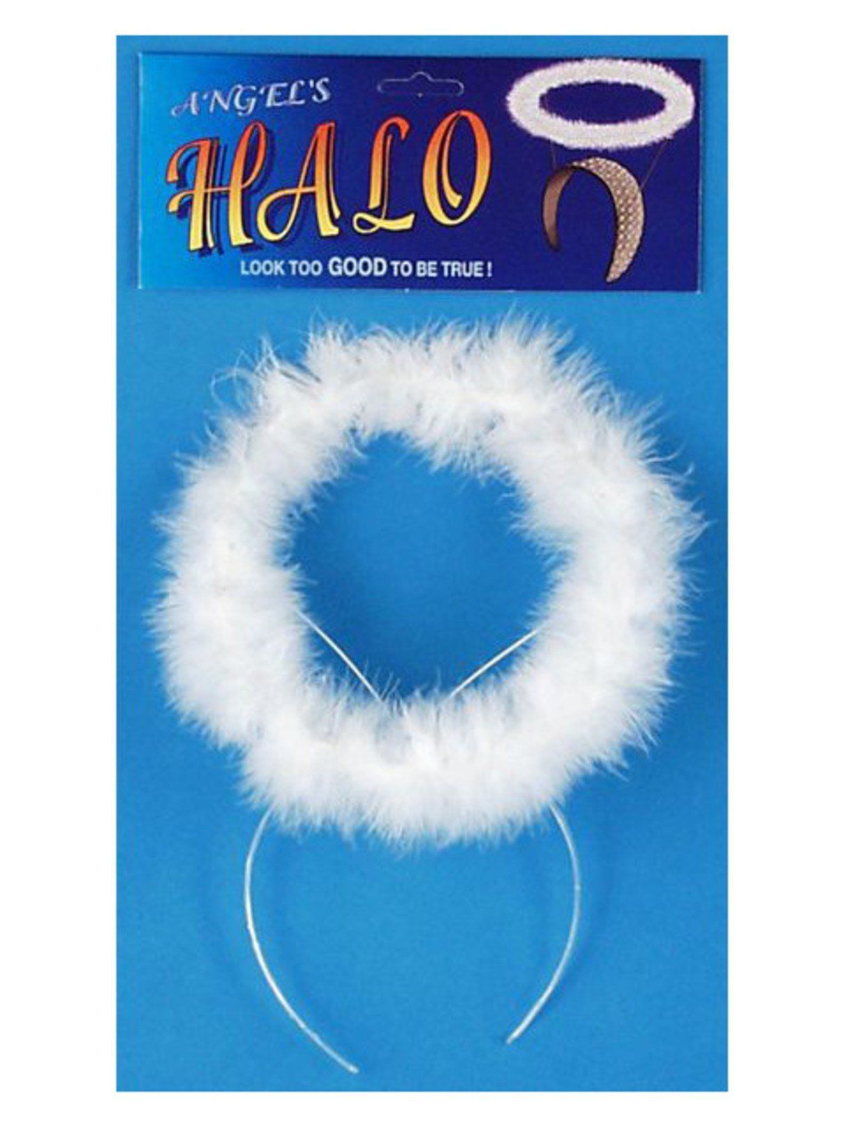 White Halo Marabou - costumes.com