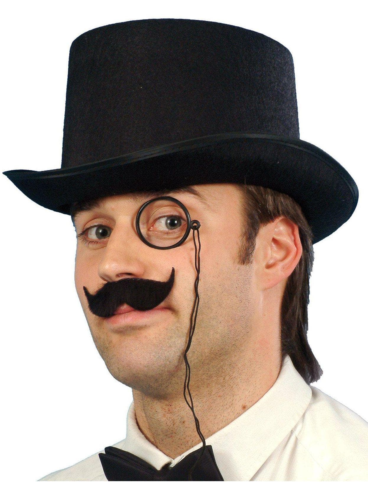 Adult Black Felt Top Hat - costumes.com